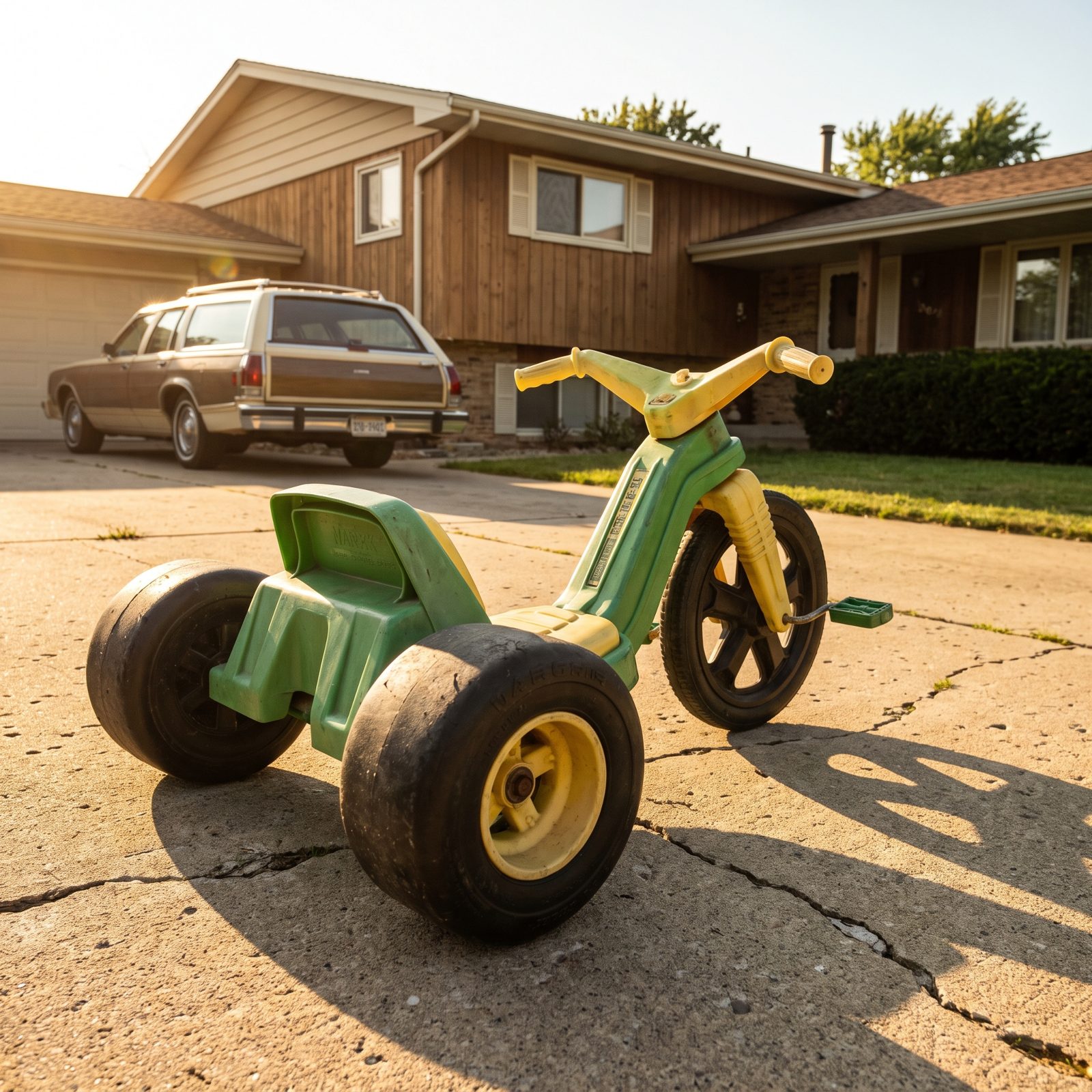 Marx Green Machine: About $28.99 for the Three-Wheeled King of the Block