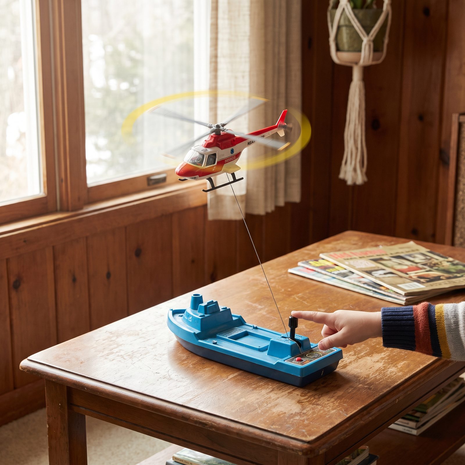 Mattel VertiBird Rescue Ship: Roughly $13.99 for a Flying Helicopter