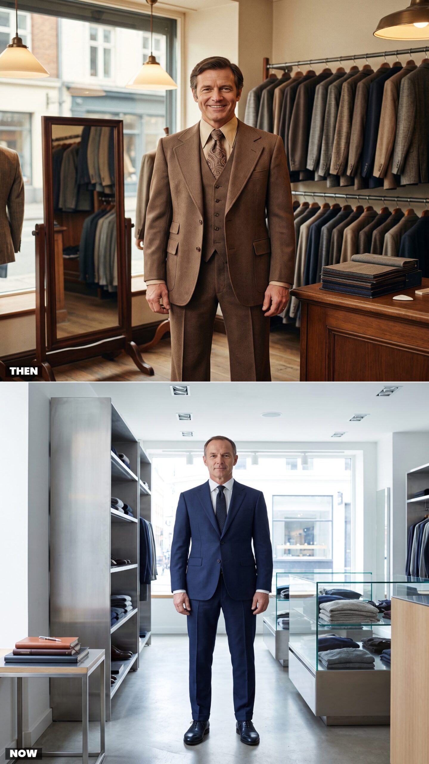 A Men's Business Suit