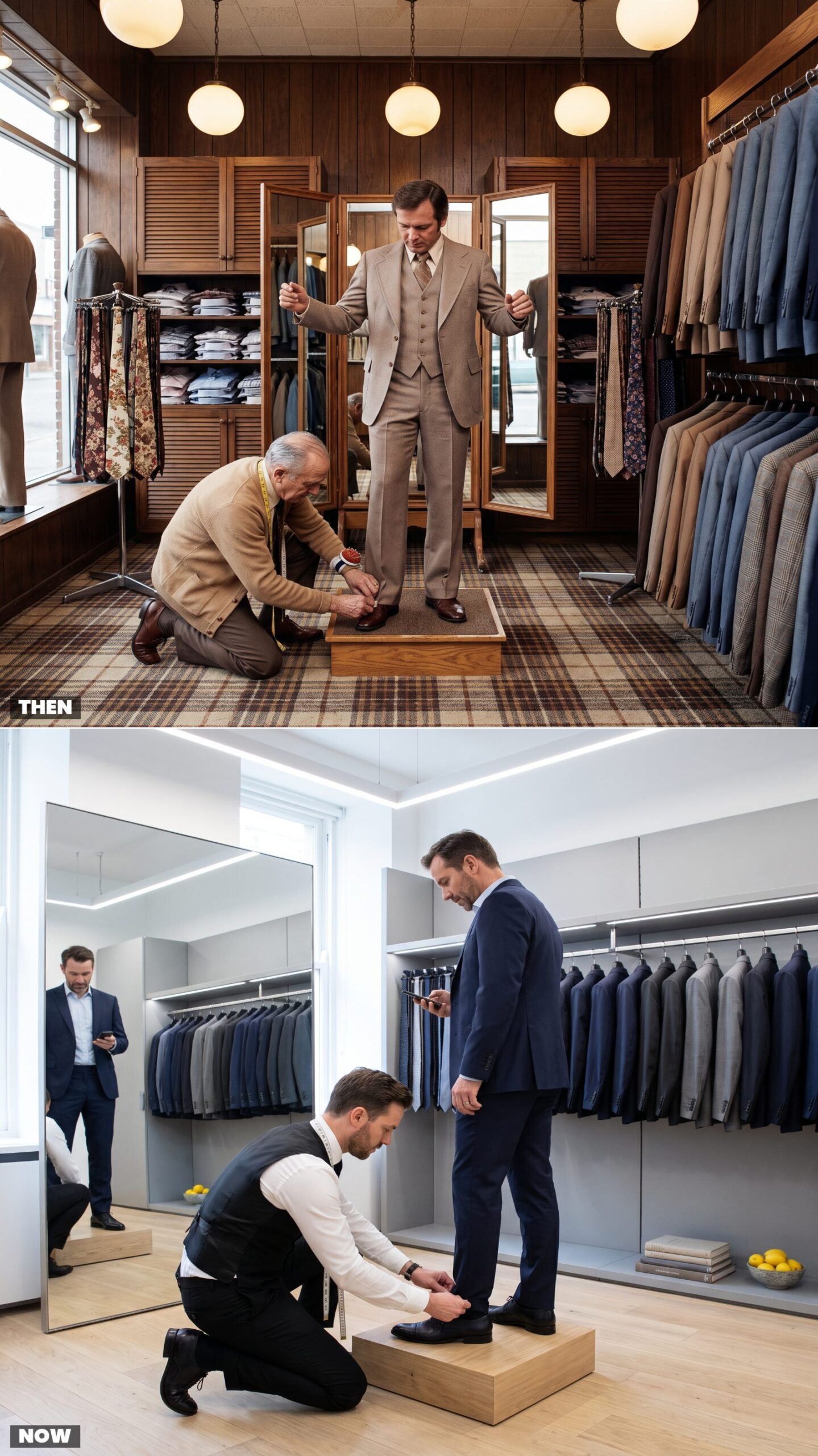 The Men’s Suit Department