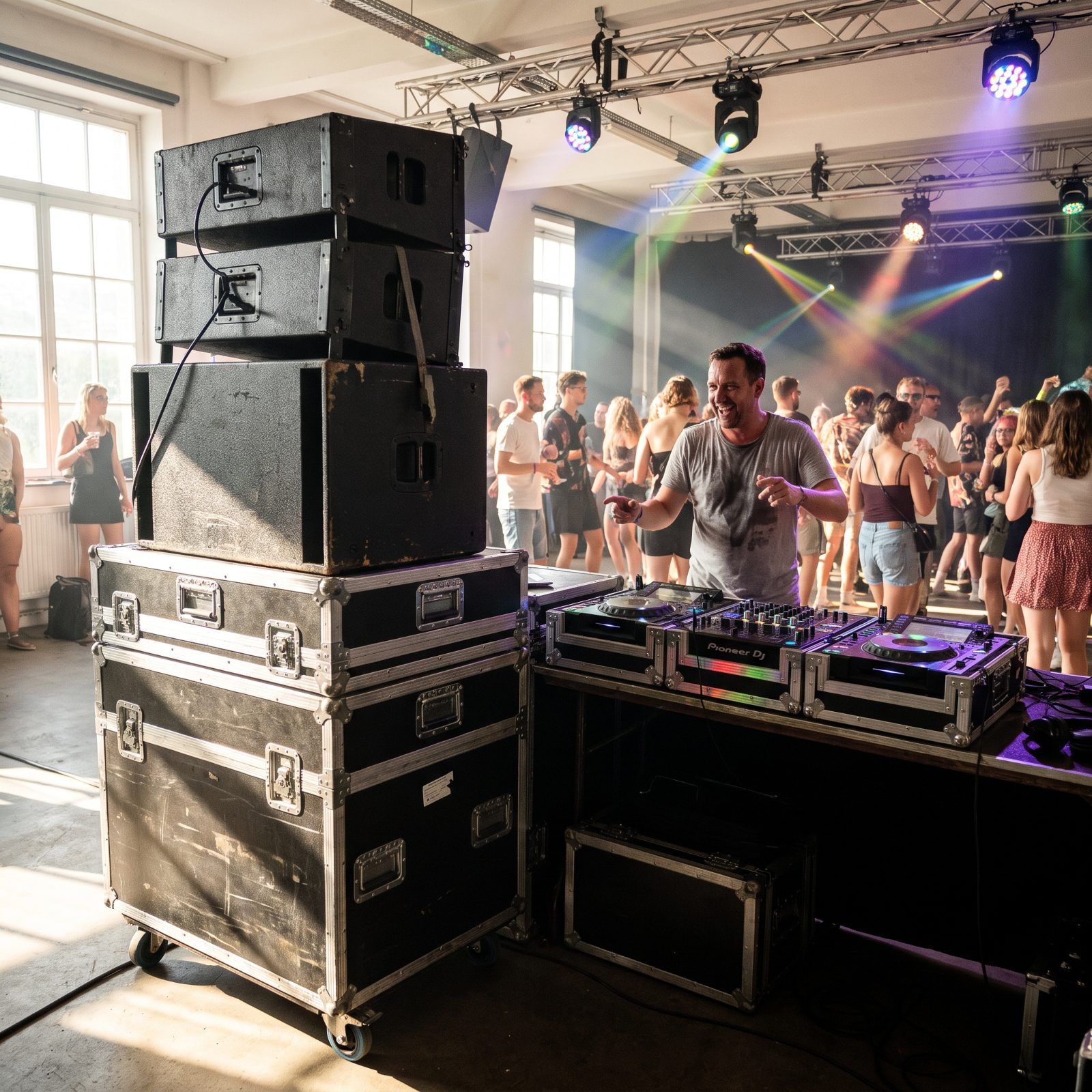 Mobile DJ: The Gig Fee Is Big, the Hauling Is Bigger