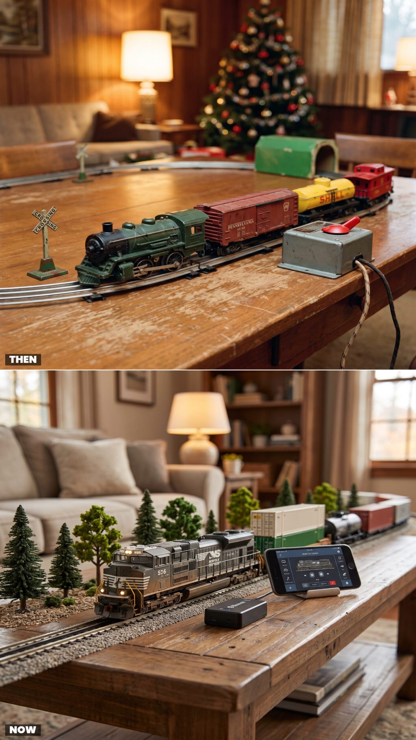 A Model Train Set