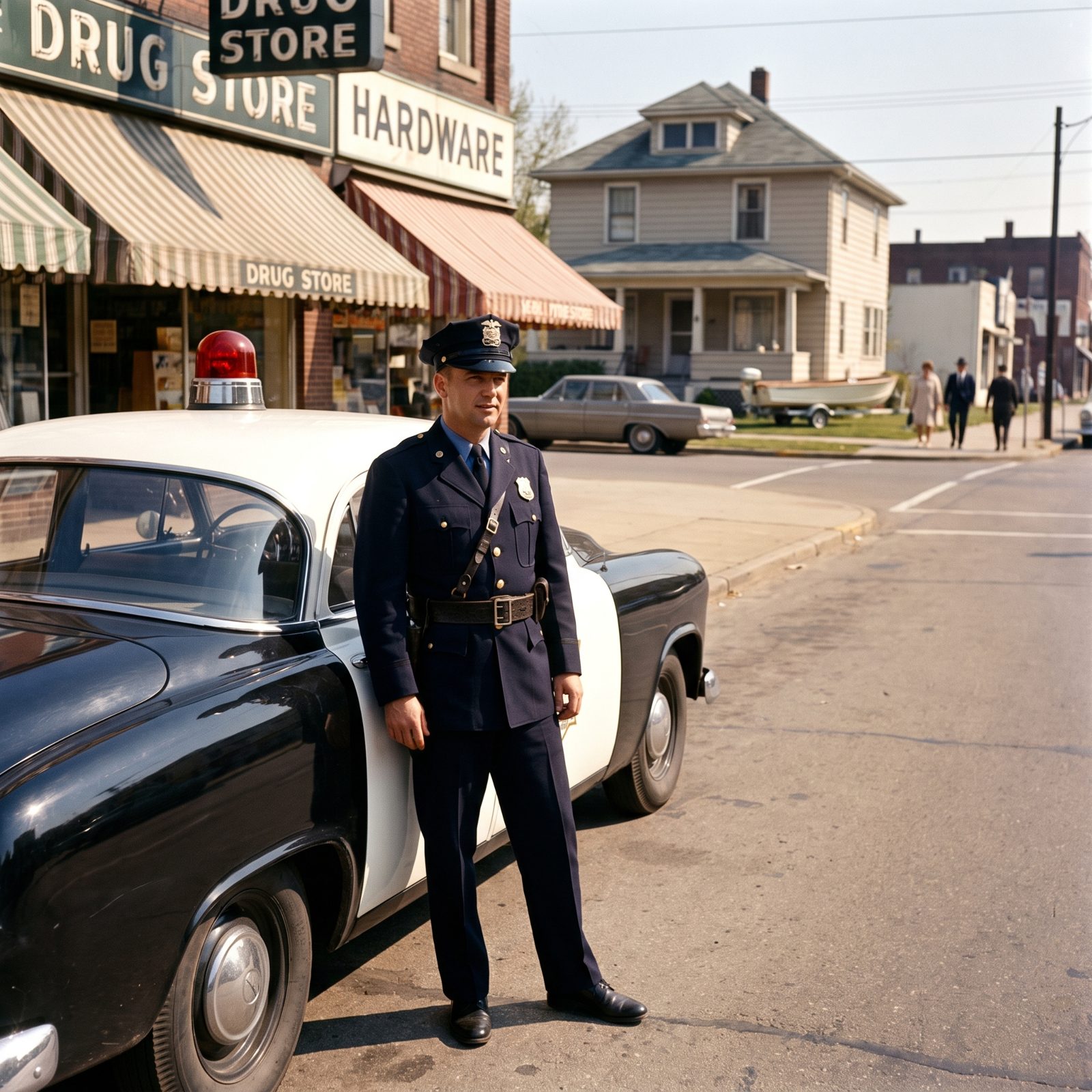 The Municipal Police Officer on the Beat and on the Deed