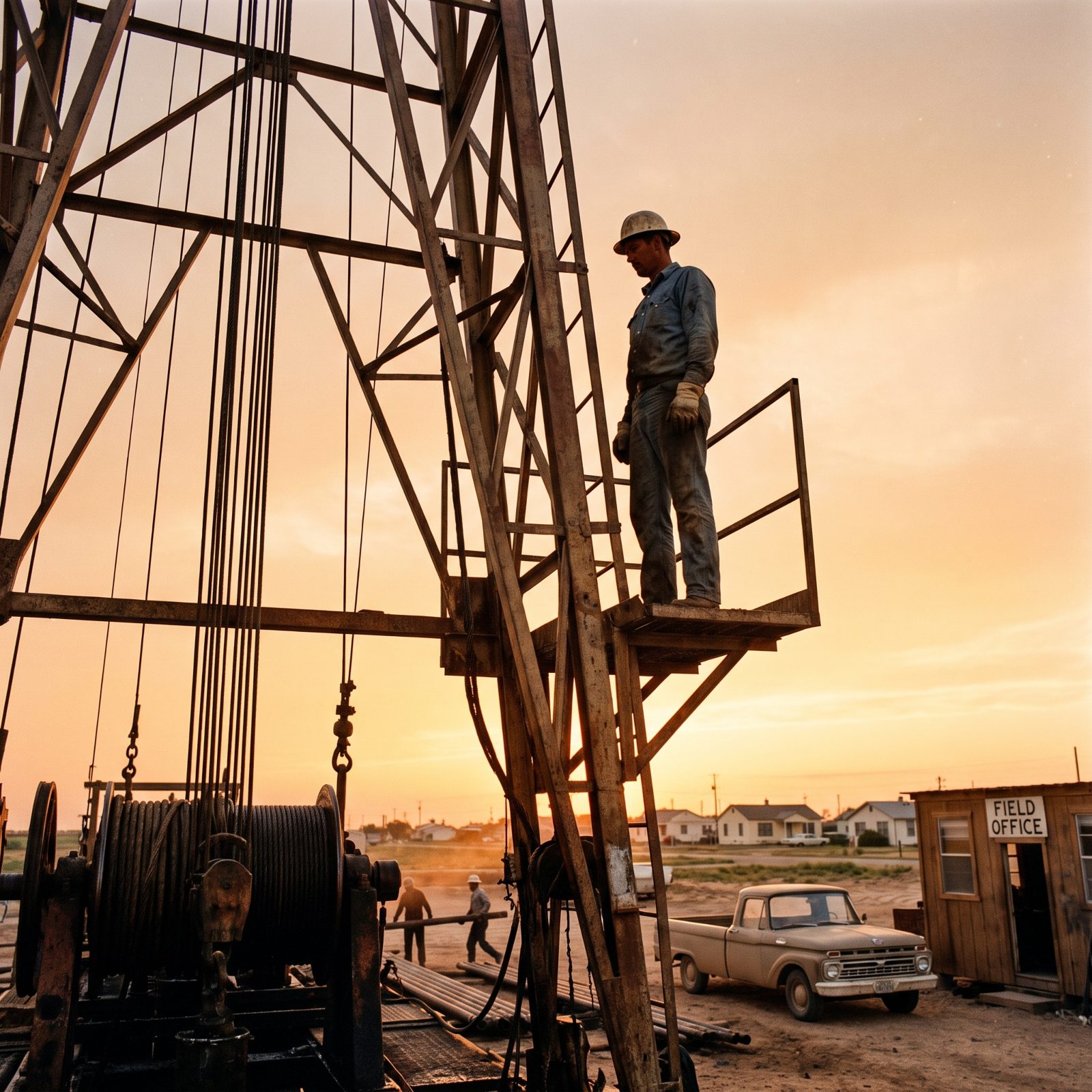 The Oilfield Derrick Operator and the House That Came Before the Crash