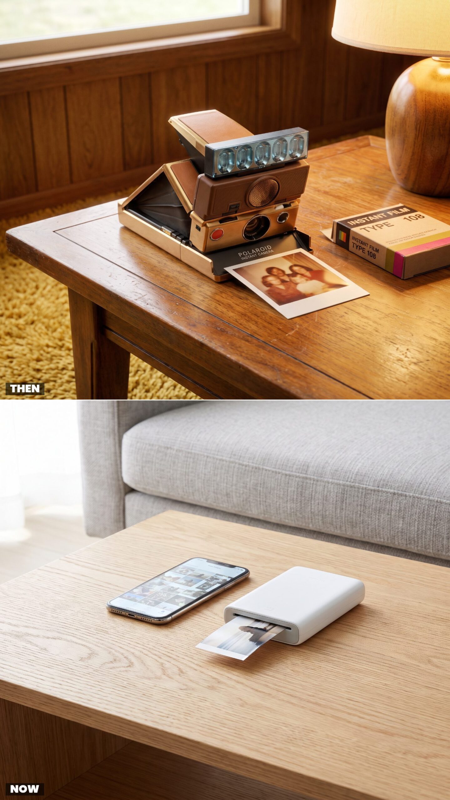A Polaroid Instant Camera