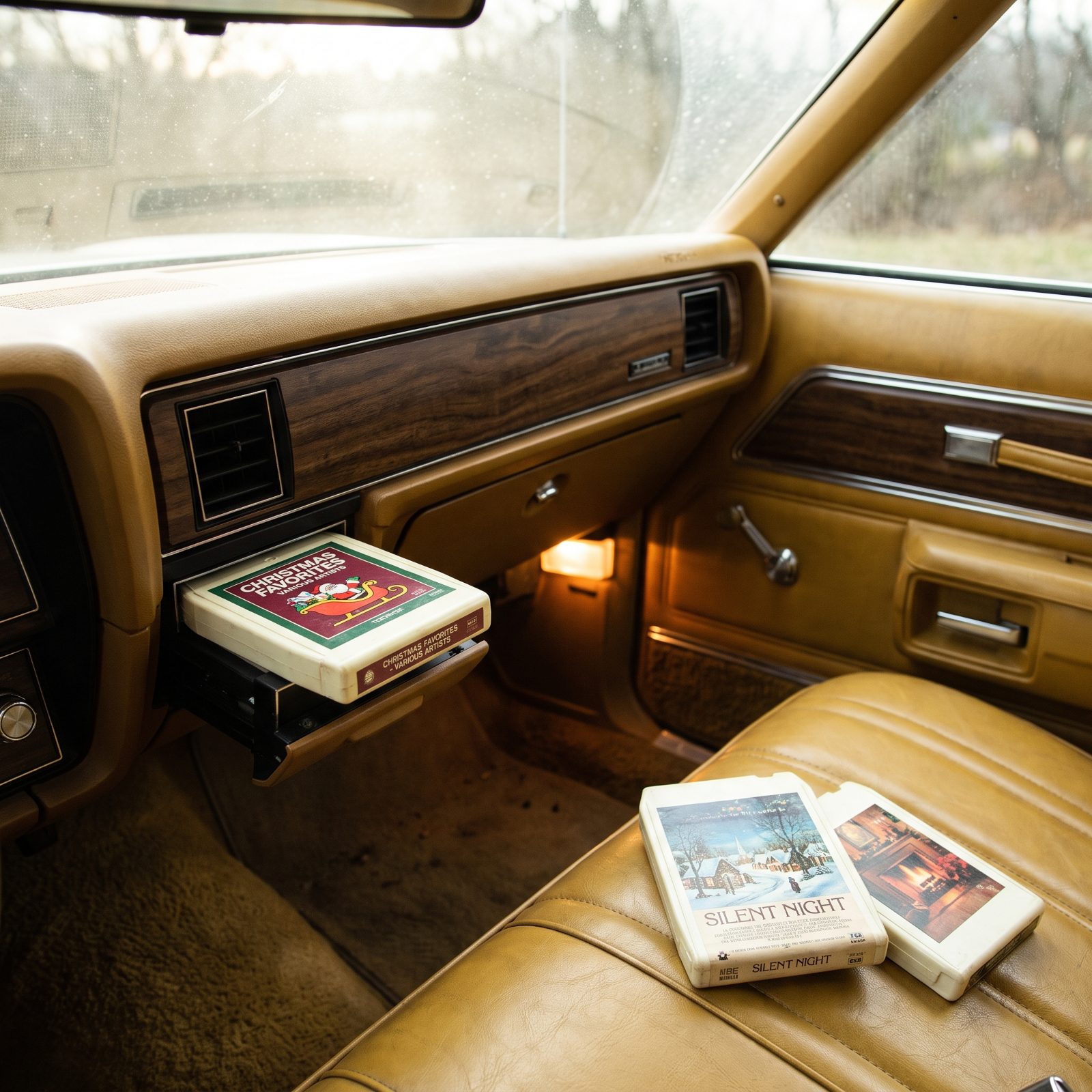 Prerecorded Christmas Eight-Track Cartridges