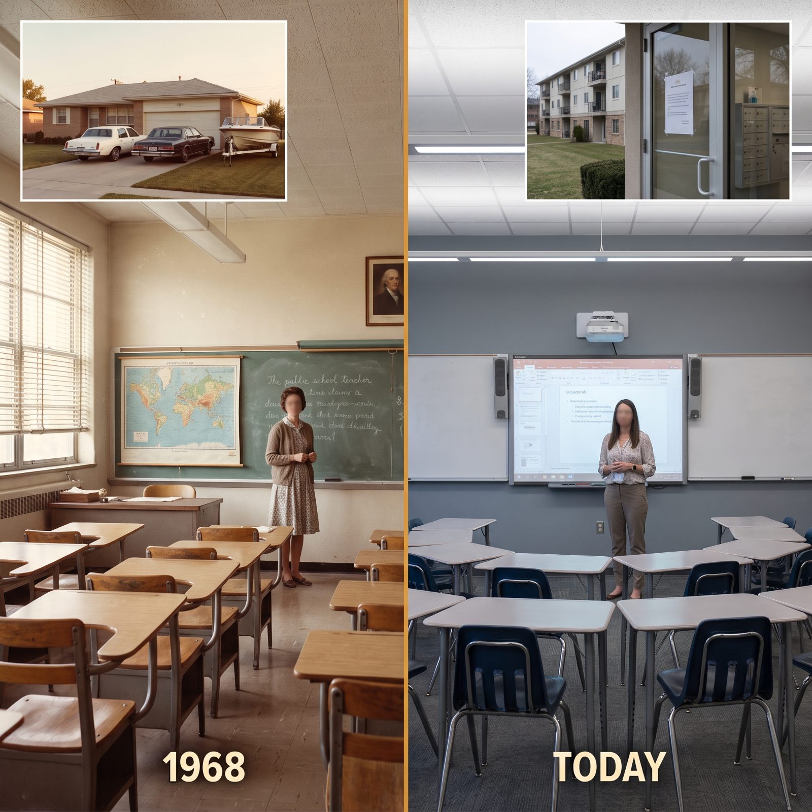 The Public-School Teacher Who Raised a Family on Chalk Dust