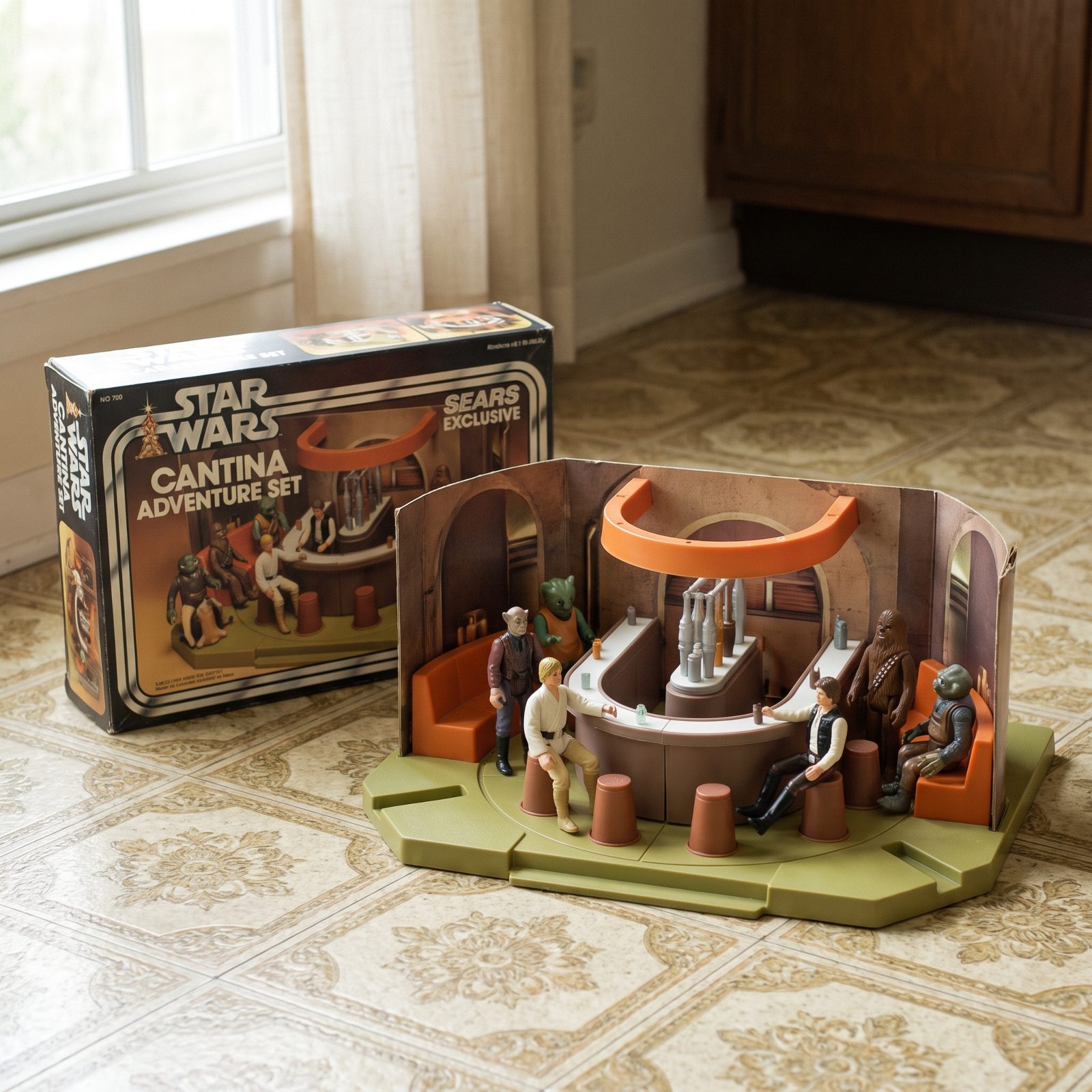 Sears Star Wars Cantina Adventure Set: Roughly $7 to $9, Sears Exclusive