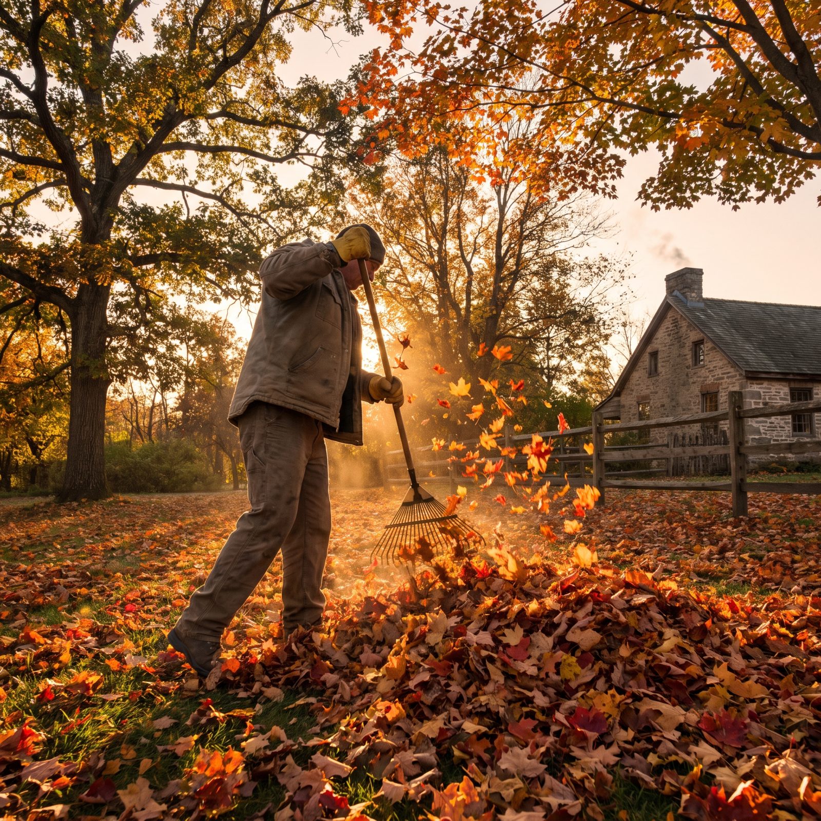Seasonal Yard-Cleanup Worker: Sweat Equity With a Short Window