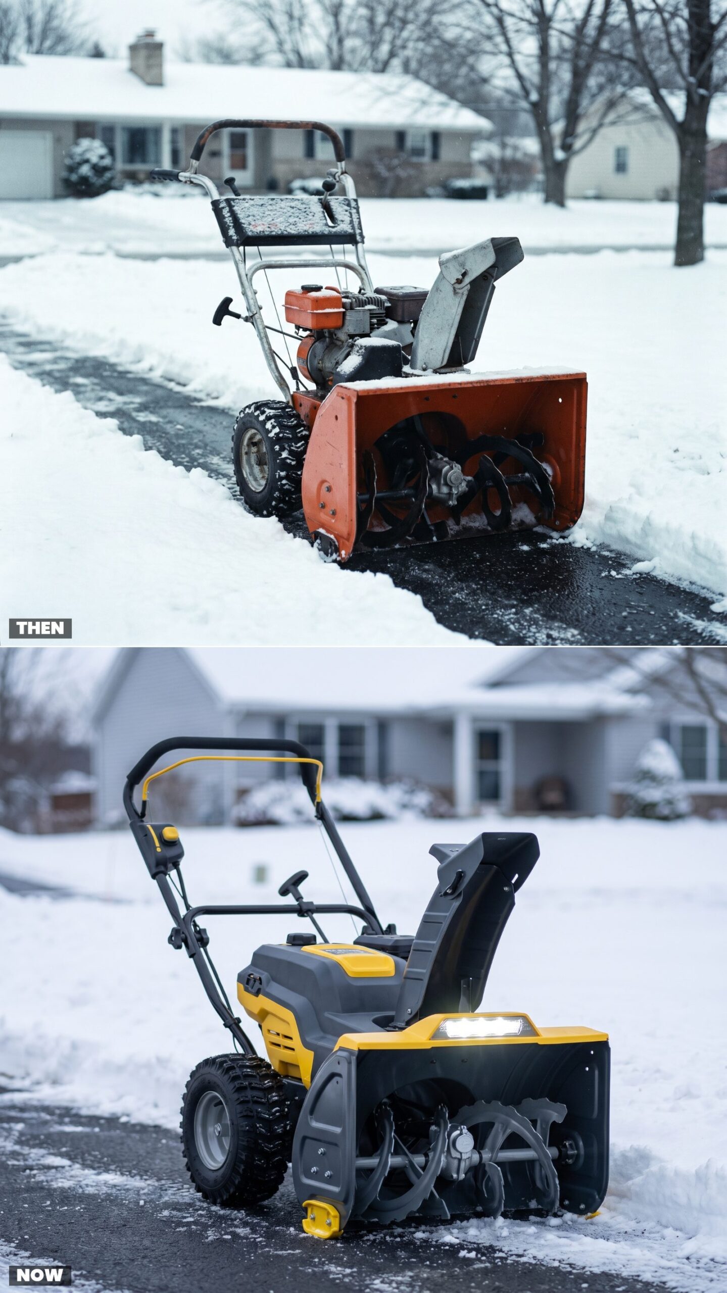 A Snowblower