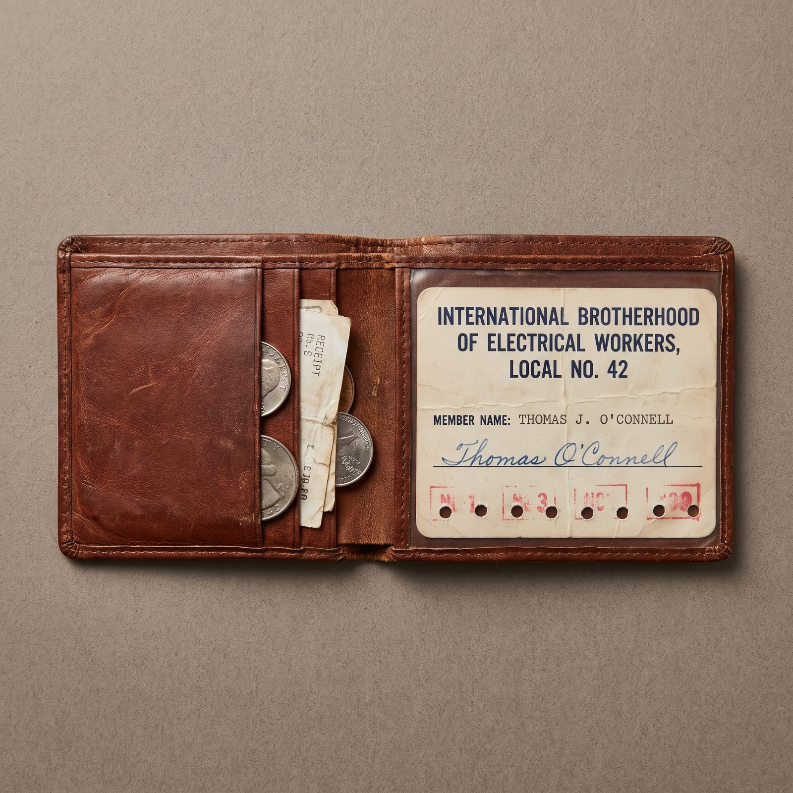 A Union Membership Card