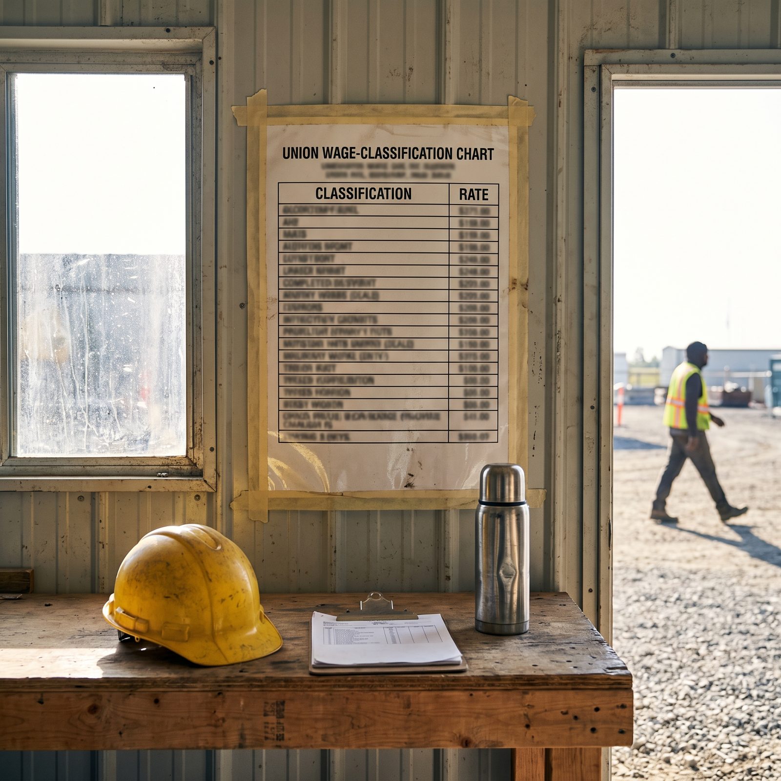 The Union Wage Table Assigns Their Classification a Higher Rate