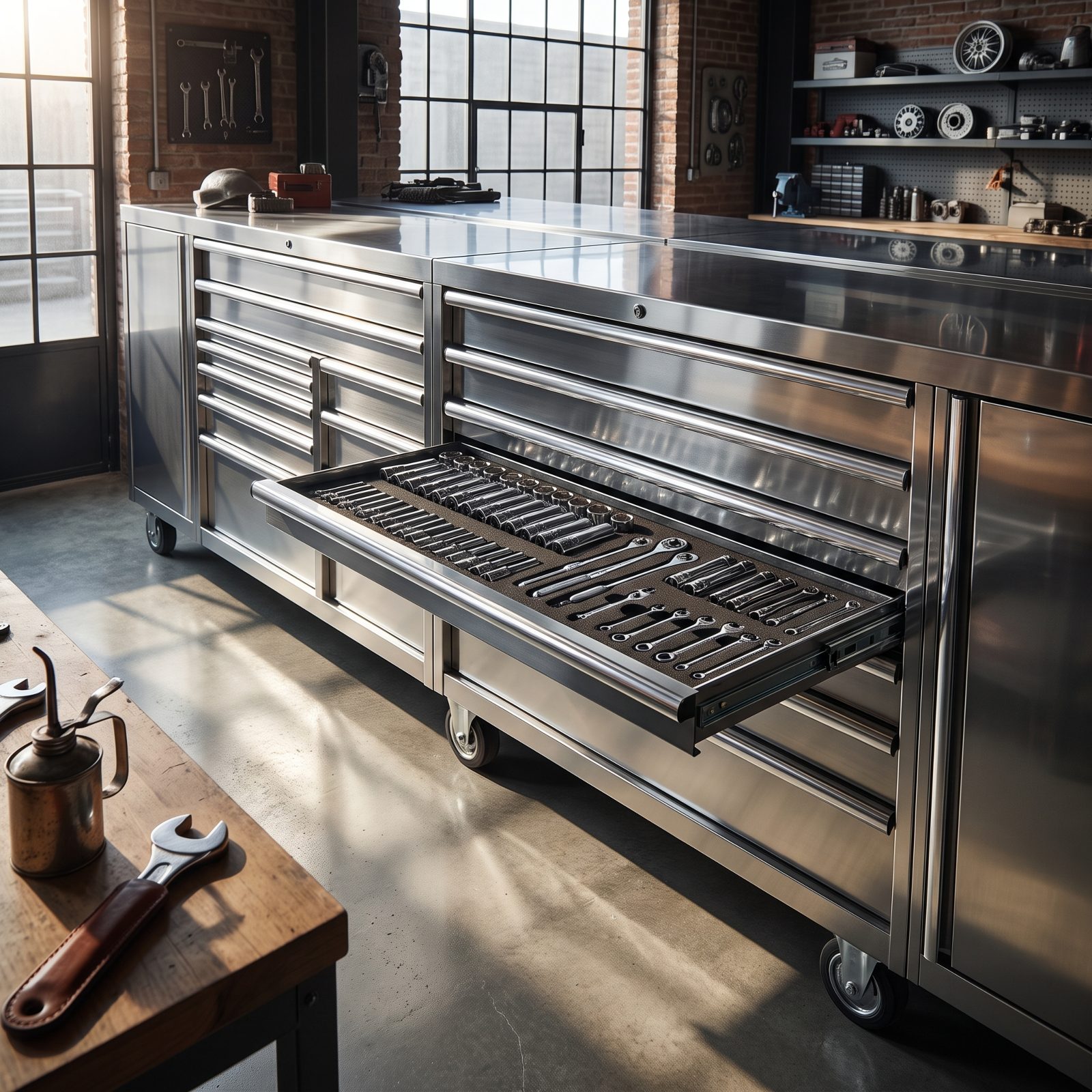 The Wall-Size Tool Chest vs. the Tools Crammed in a Hall Closet