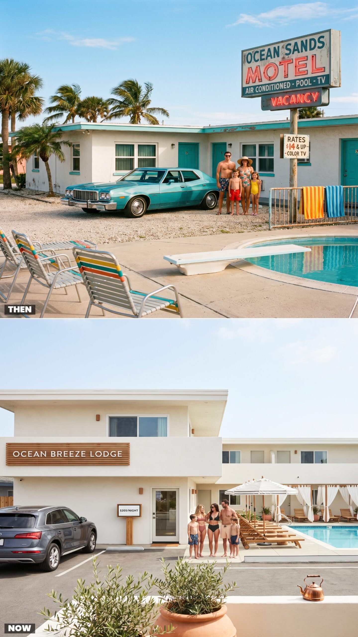 A Week at a Beach Motel