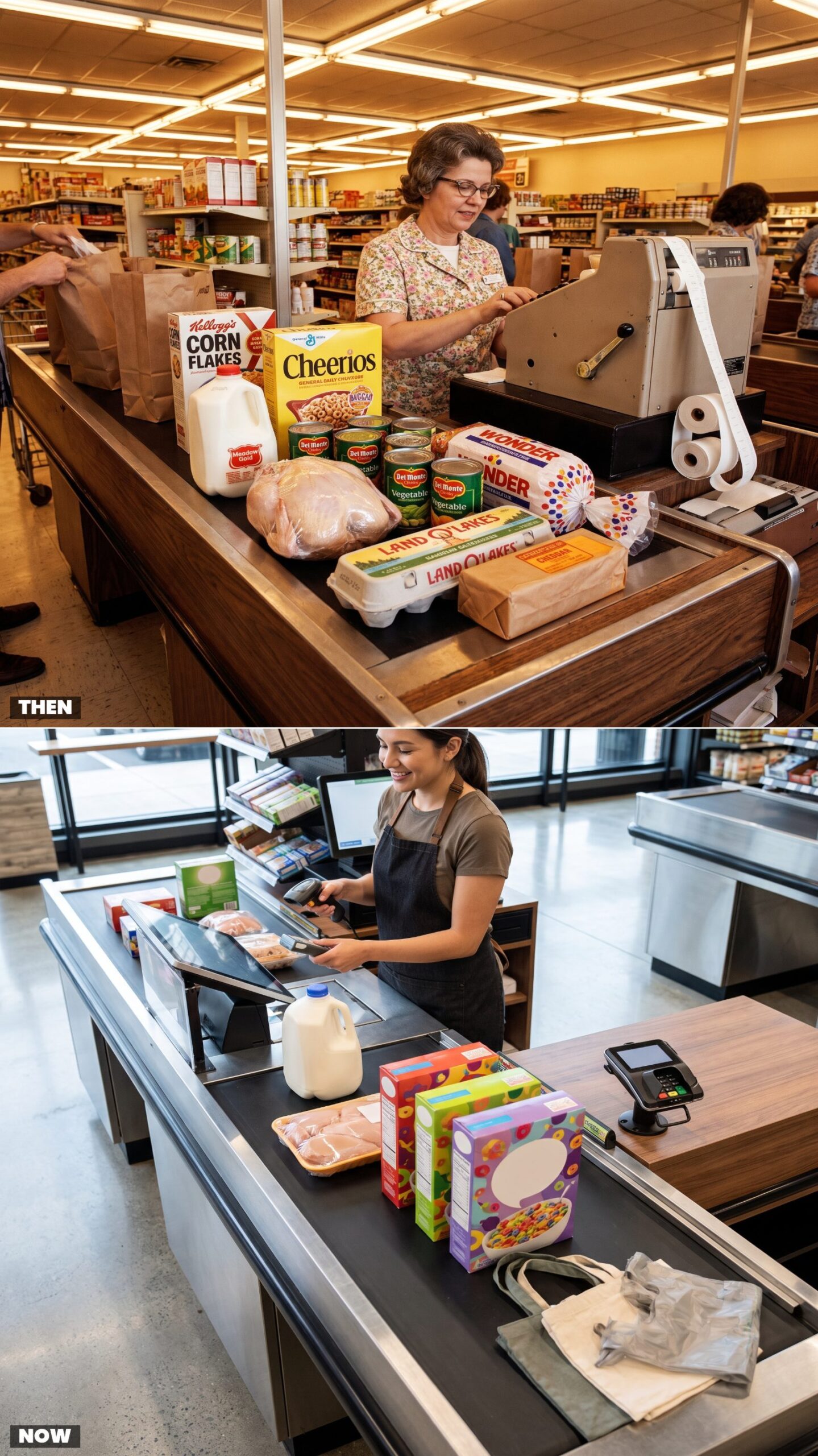 A Week of Groceries for a Family of Four