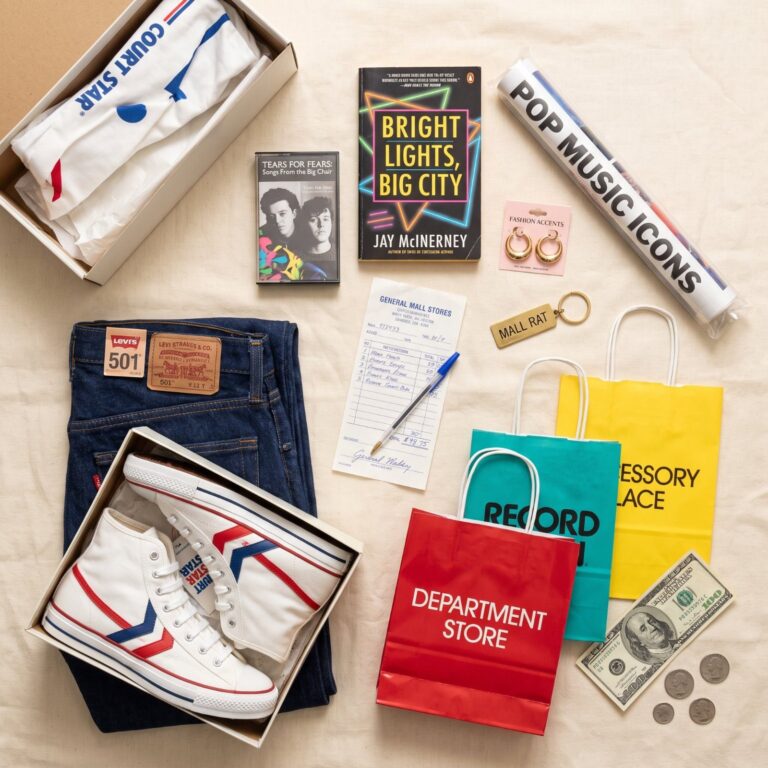 What $100 Bought at the Mall in 1985, Every Bag Laid Out