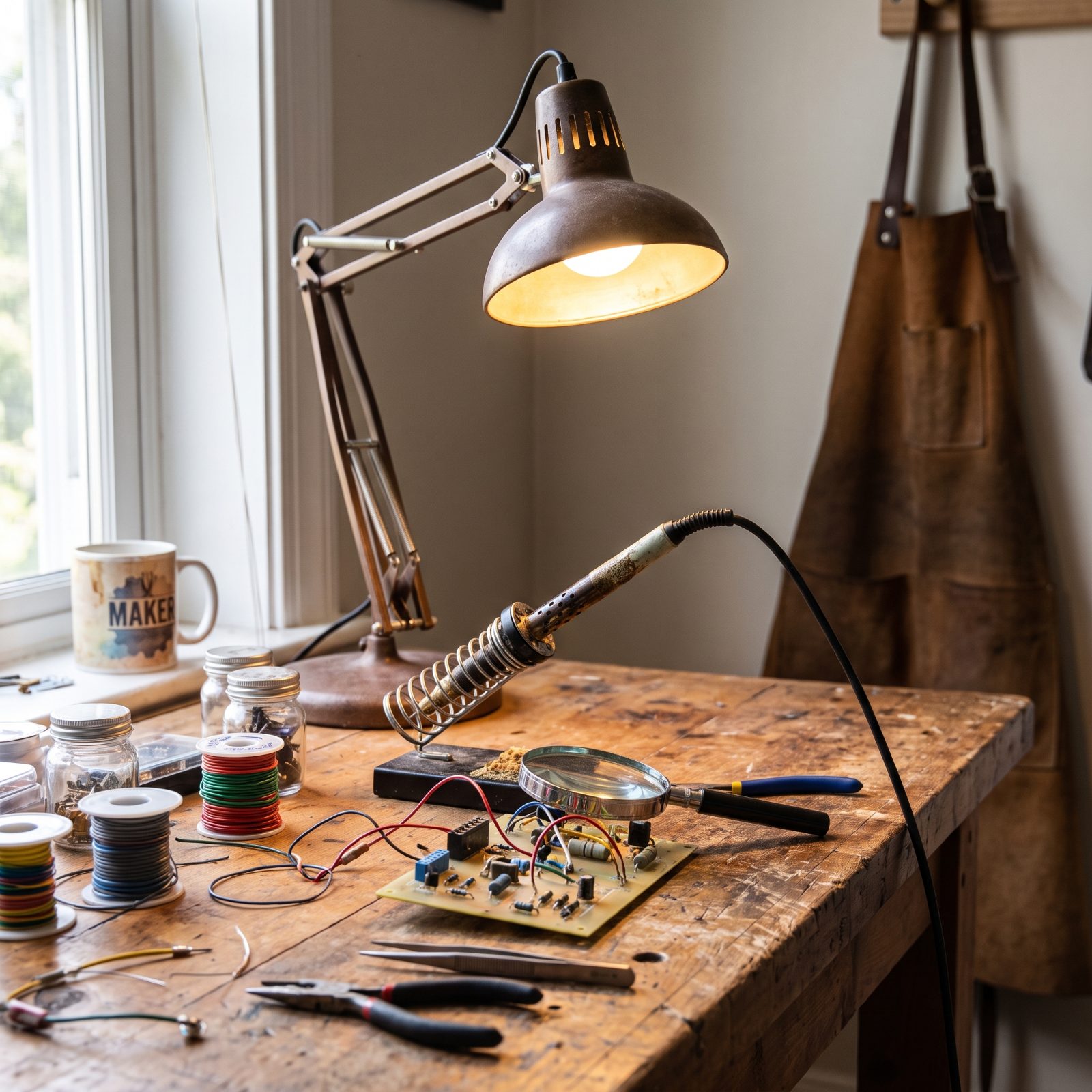 The Workshop Desk vs. the Only Work-From-Home Desk