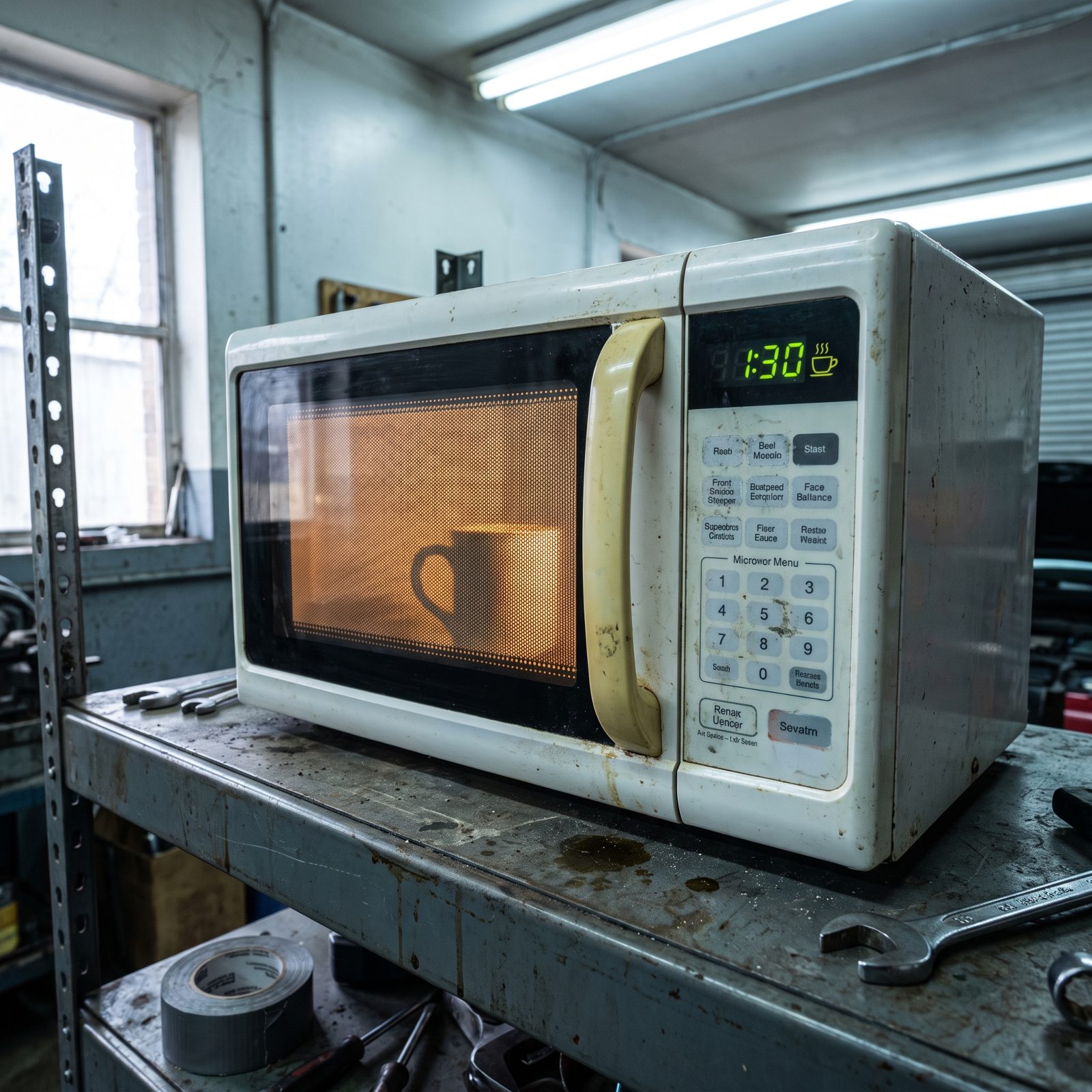 The Workshop Microwave vs. the Only Microwave