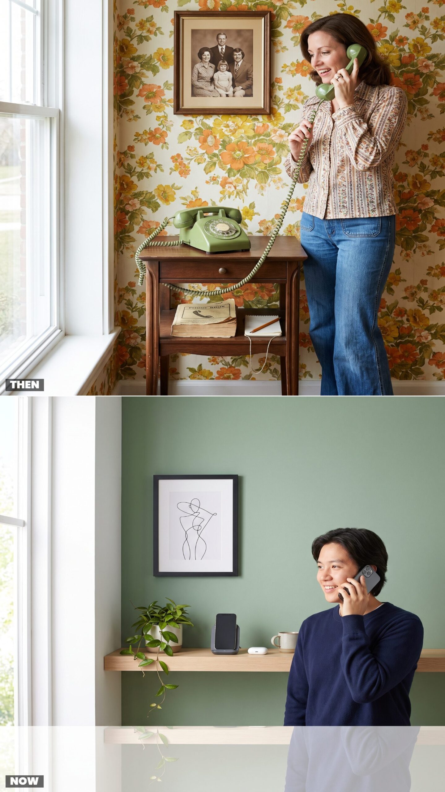 A Year of Residential Telephone Service