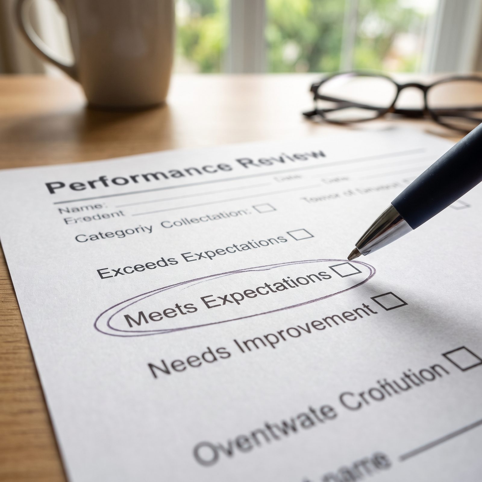 Your Most Recent Performance Rating