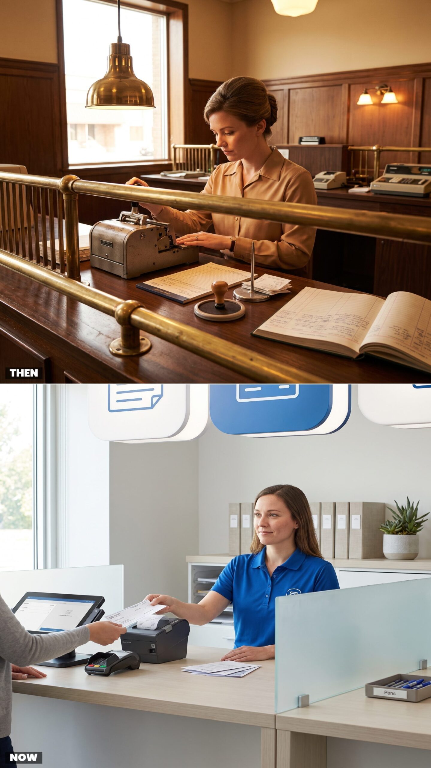 The Bank Draft and Money Order Counter