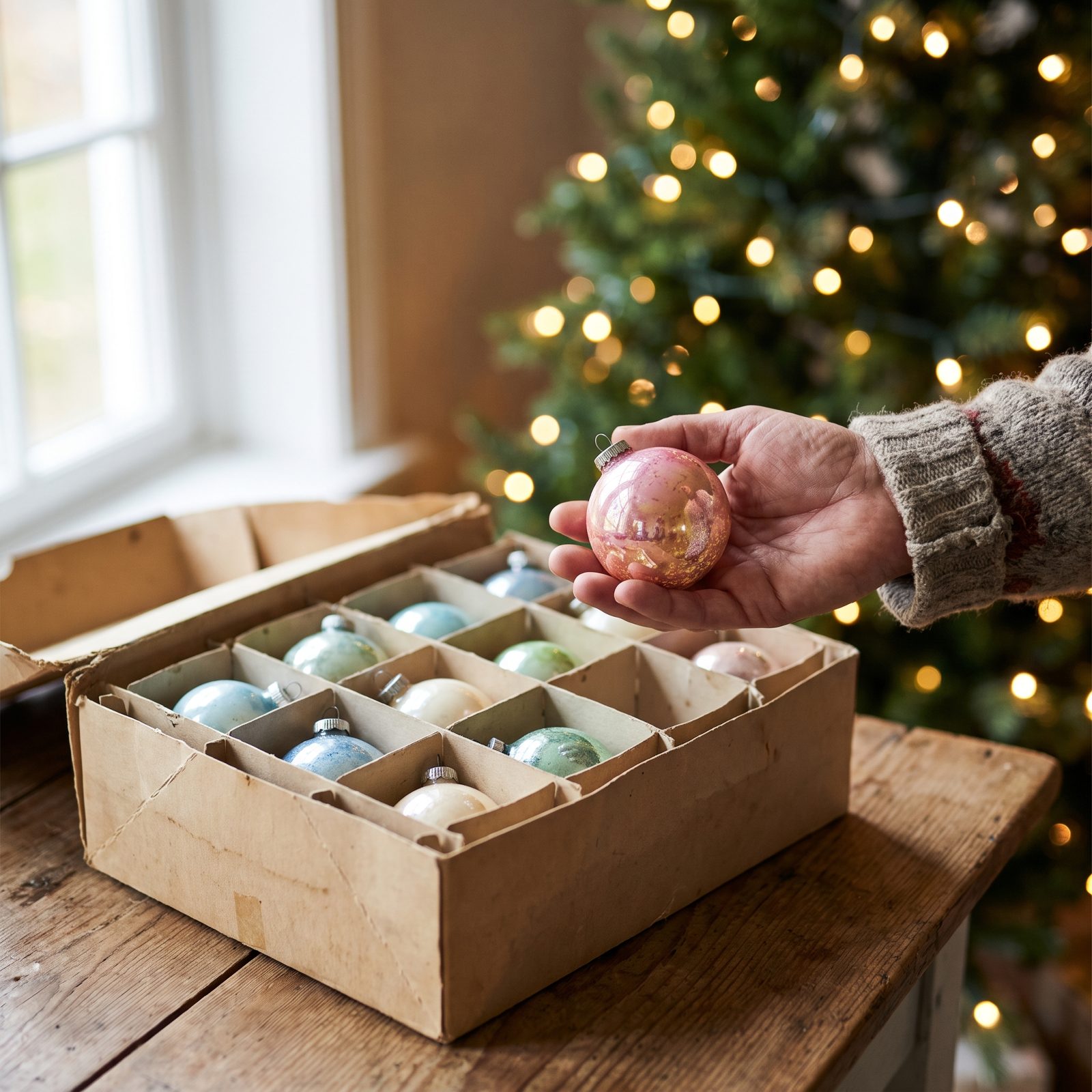 A Boxed Set of Glass Ornaments: Fragile Then, Pricier Now