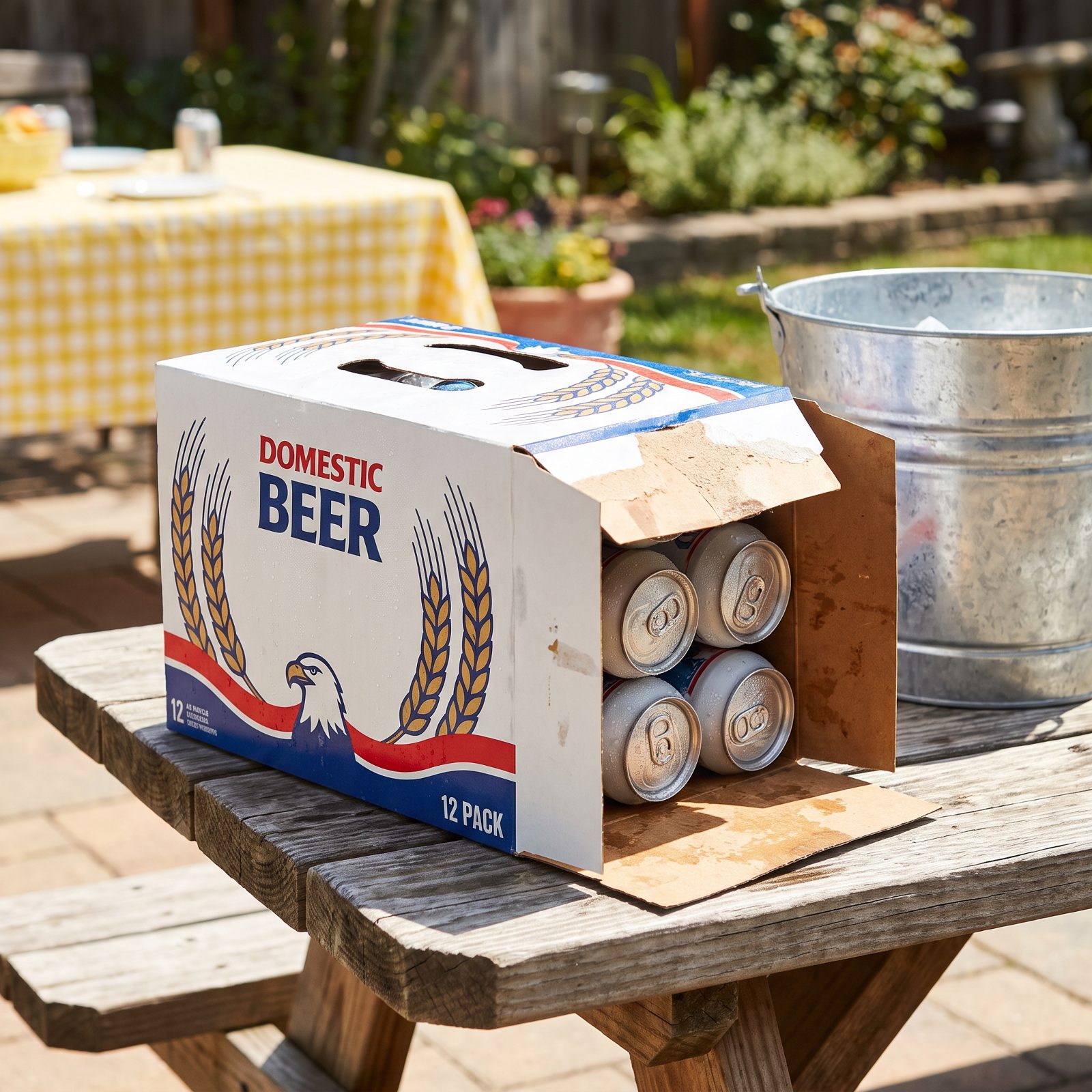A Case of Domestic Beer: Roughly $8.99 in 1985