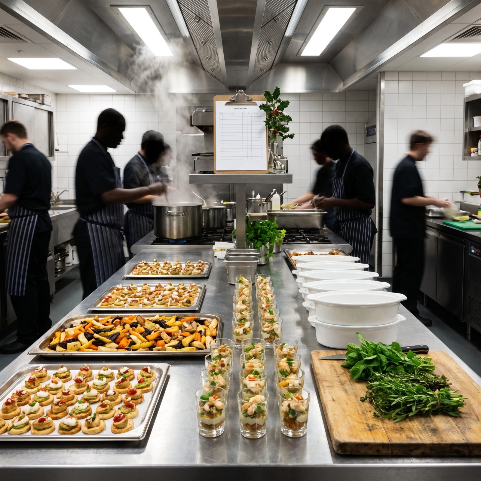 Caterers Fill the Busiest Calendar of the Year