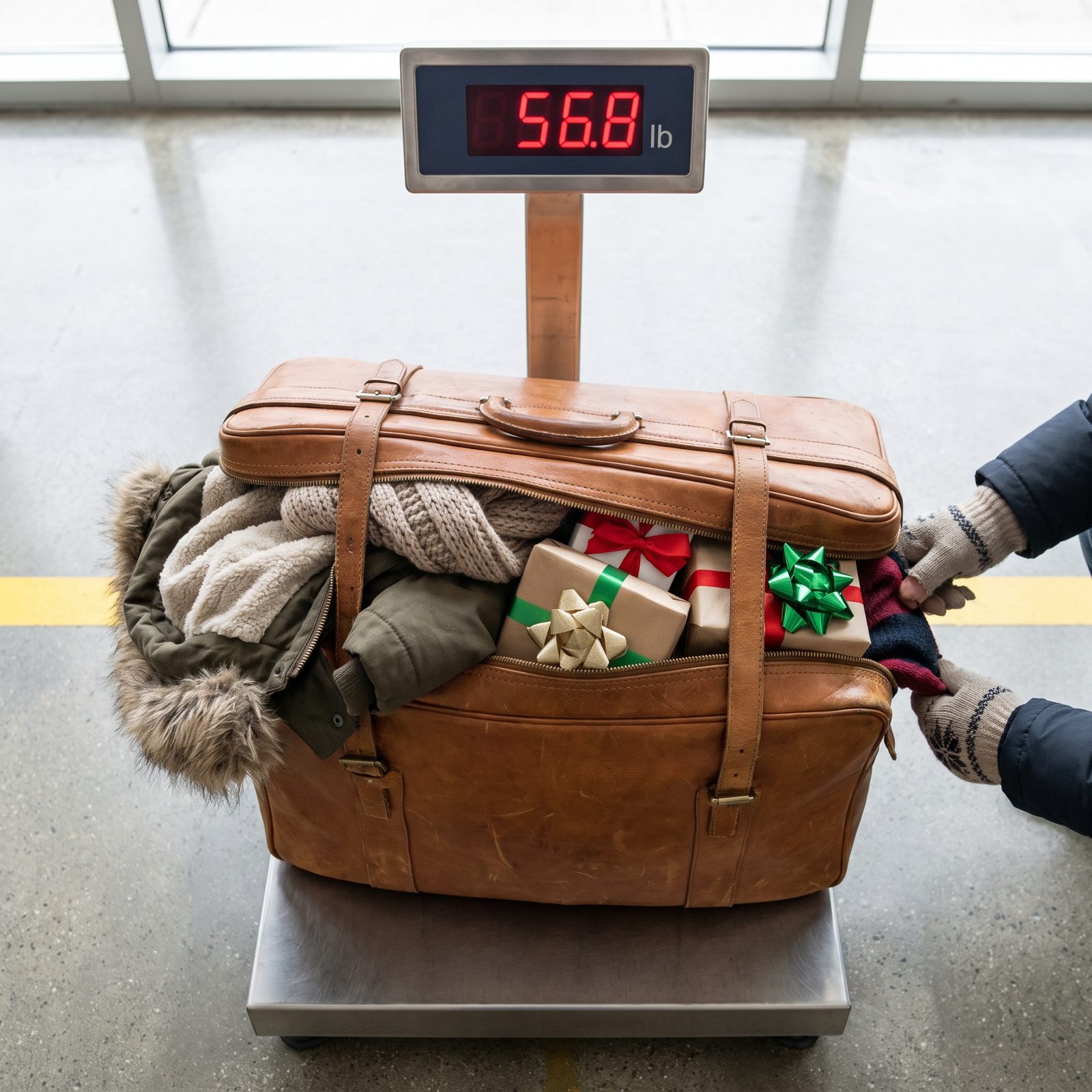 Checked-Bag Fees for Winter Luggage