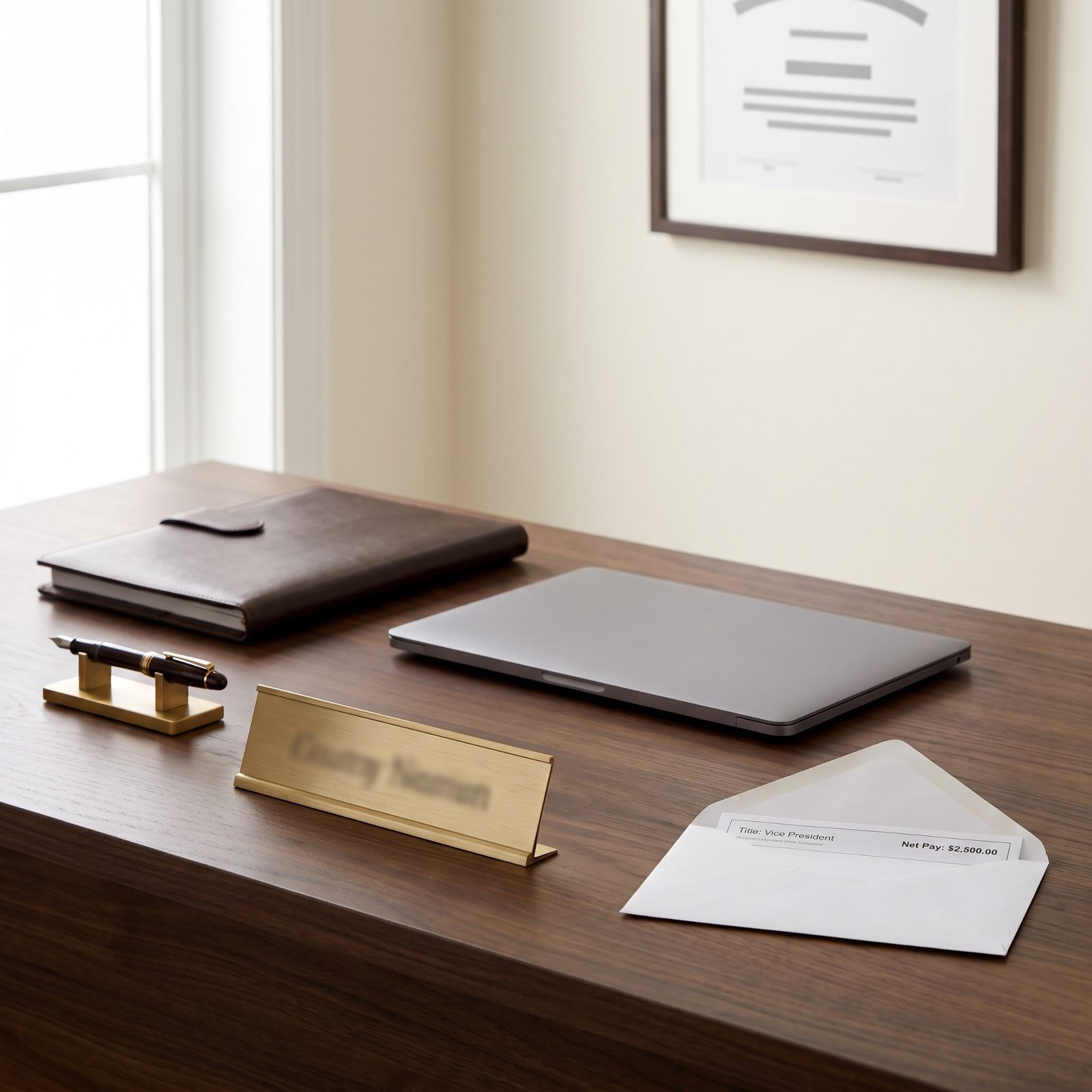 Choosing a Prestigious Title With Weak Compensation Growth