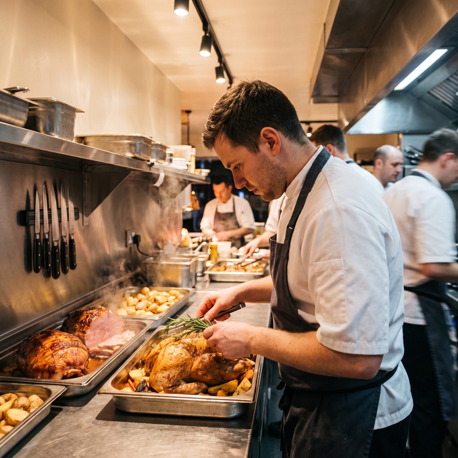 Christmas Catering Cook to Professional Kitchen Career
