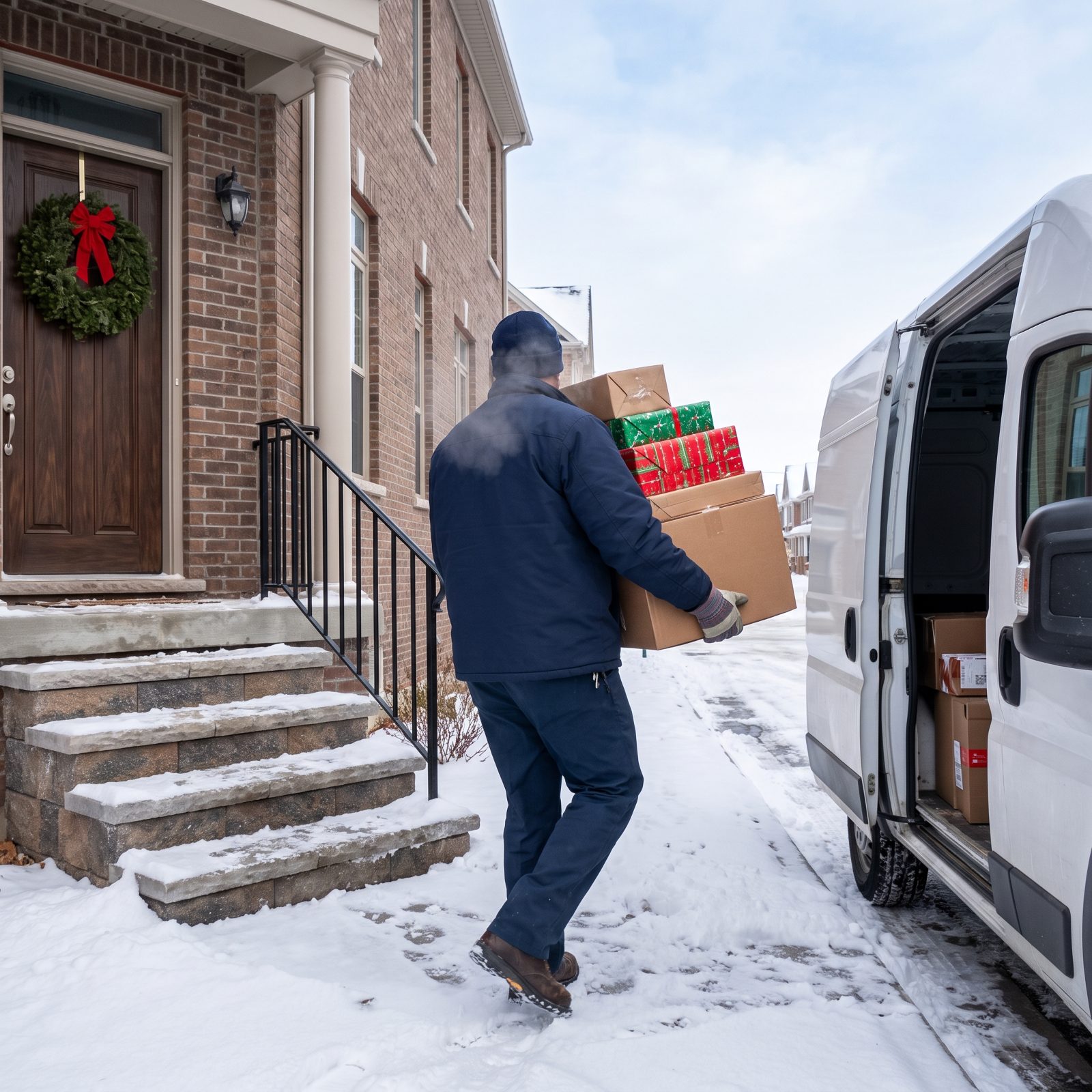 Christmas Delivery Driver to Permanent Courier Route