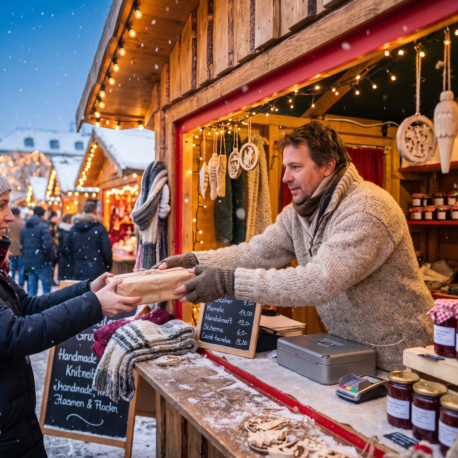 Christmas Market Stall Seller to Small-Business Owner