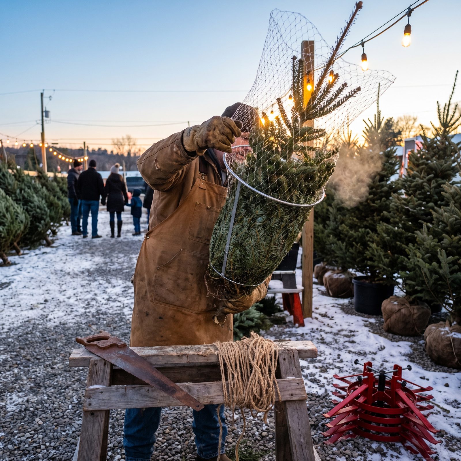 Christmas Tree Lot Attendant to Landscape and Nursery Worker