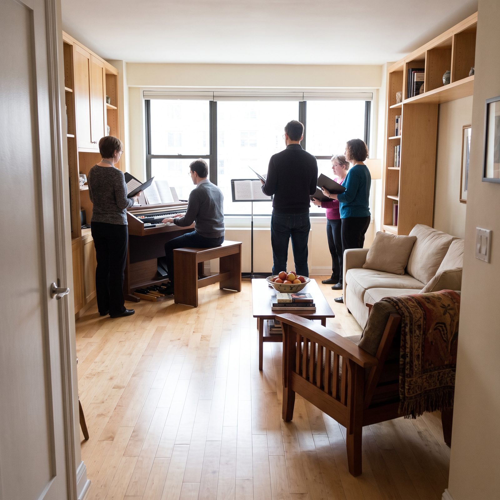 Church Musicians Rehearsing Concerts, Choirs and Liturgies