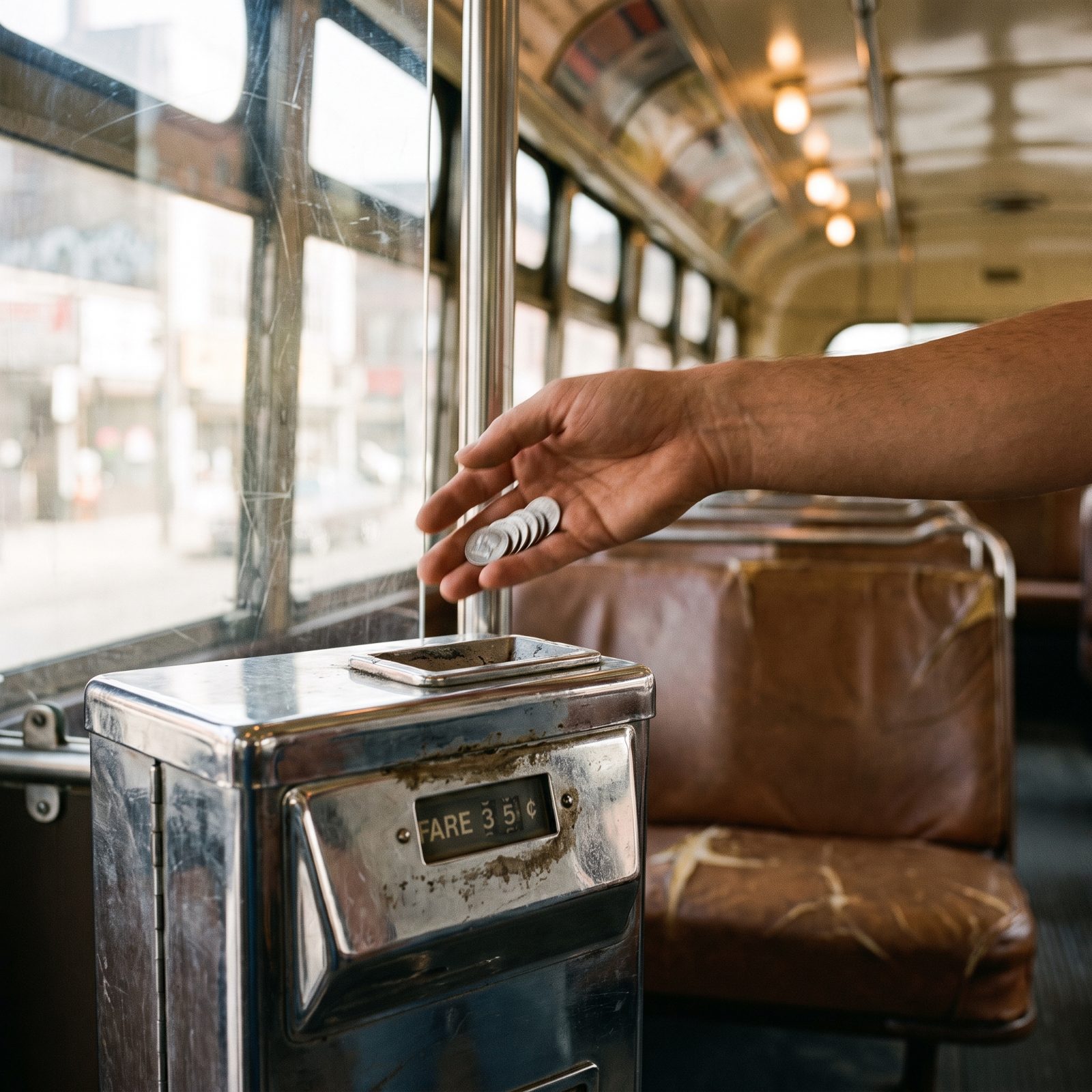 City Bus Fare: About 35 Cents to Get Across Town in 1972