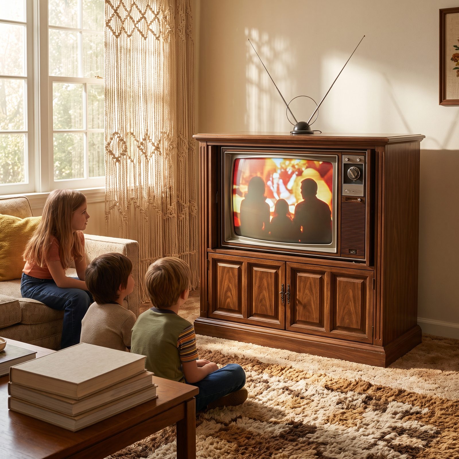 A Color Television Set: The $400 Centerpiece of the Living Room