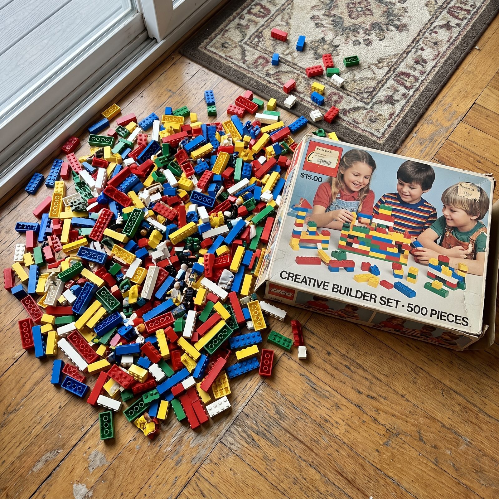 A Construction-Brick Playset: $15 in 1985, $45 Today