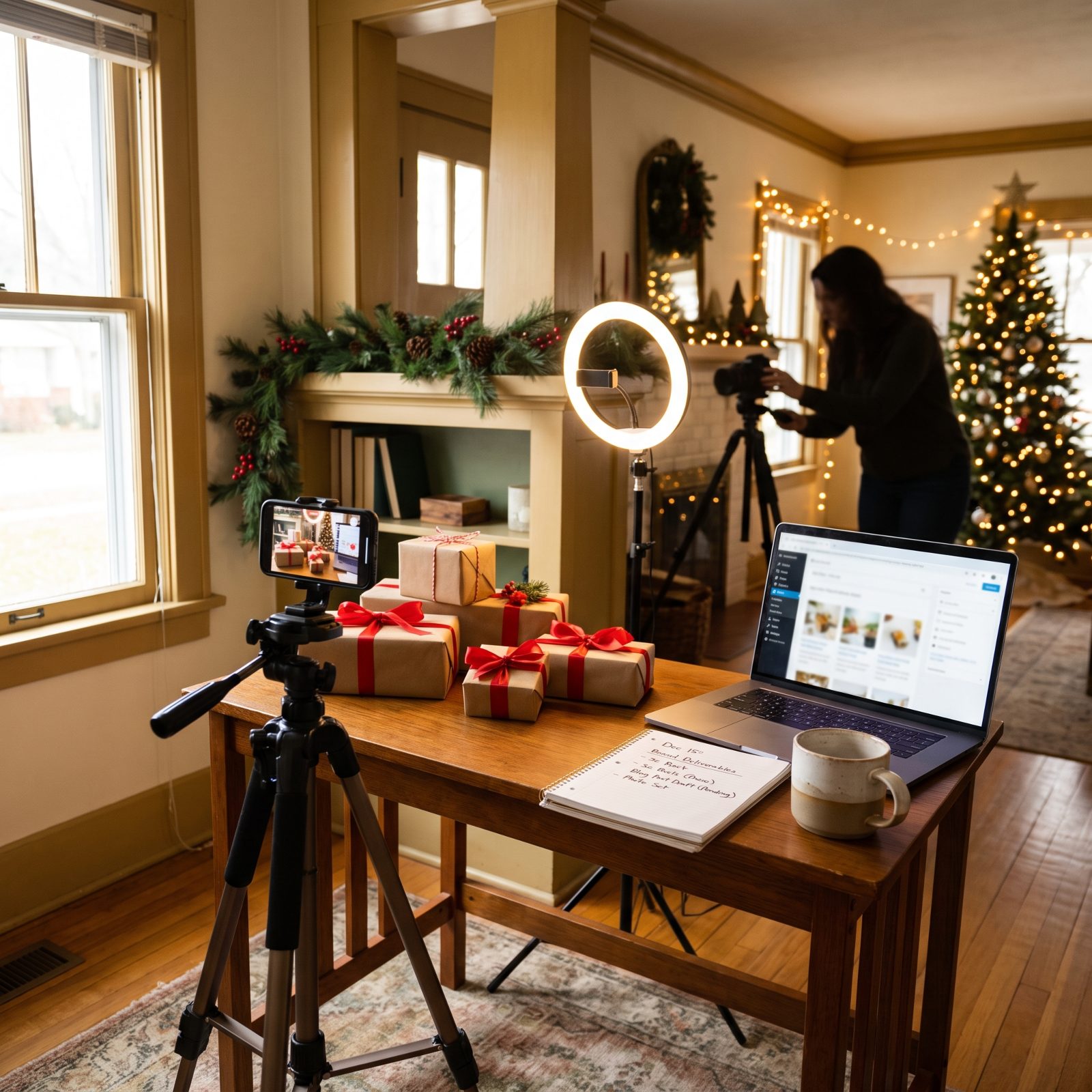 Content Creators Cash In on Holiday Sponsorships