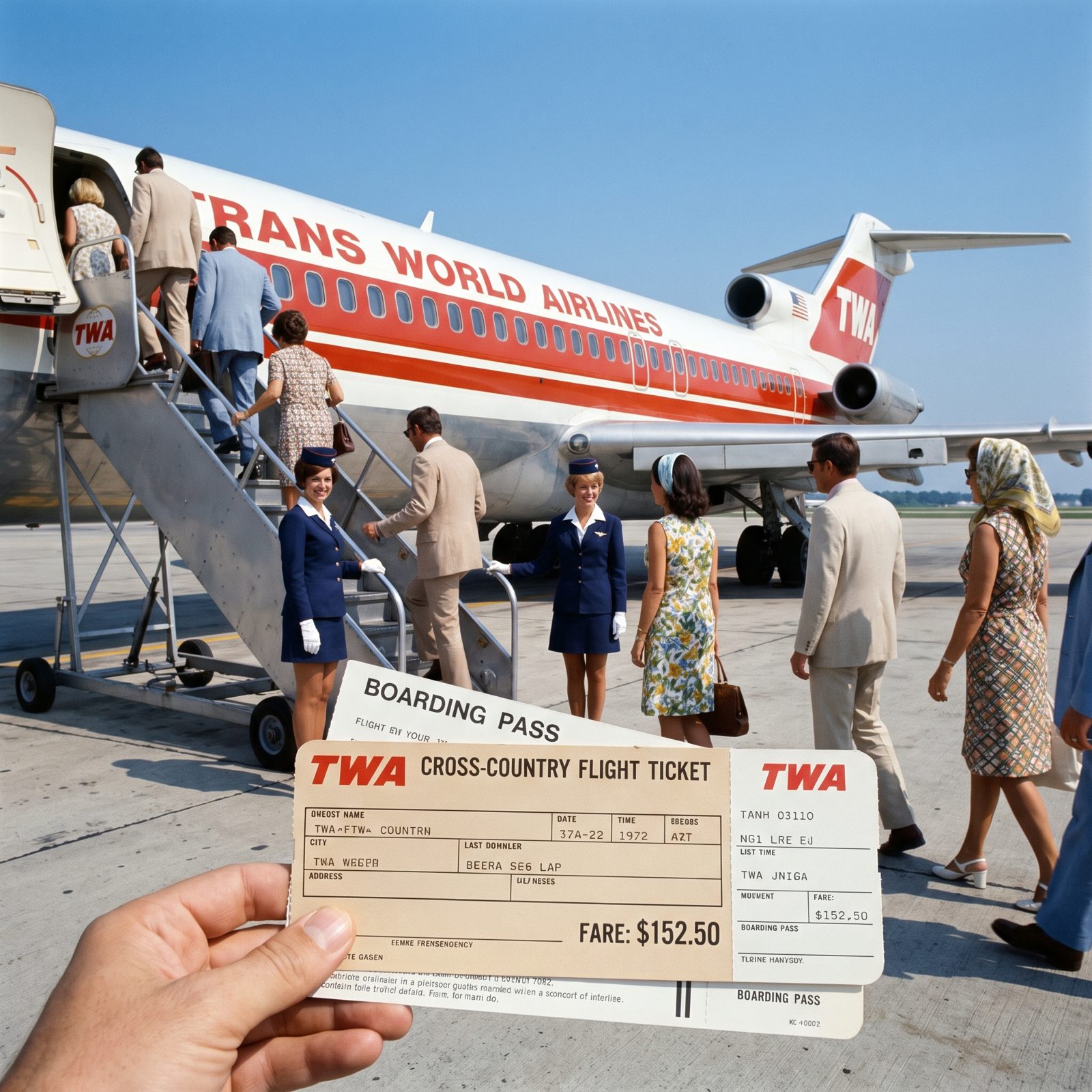 Domestic Airline Ticket: Cross-Country Flights Ran Well Over $150