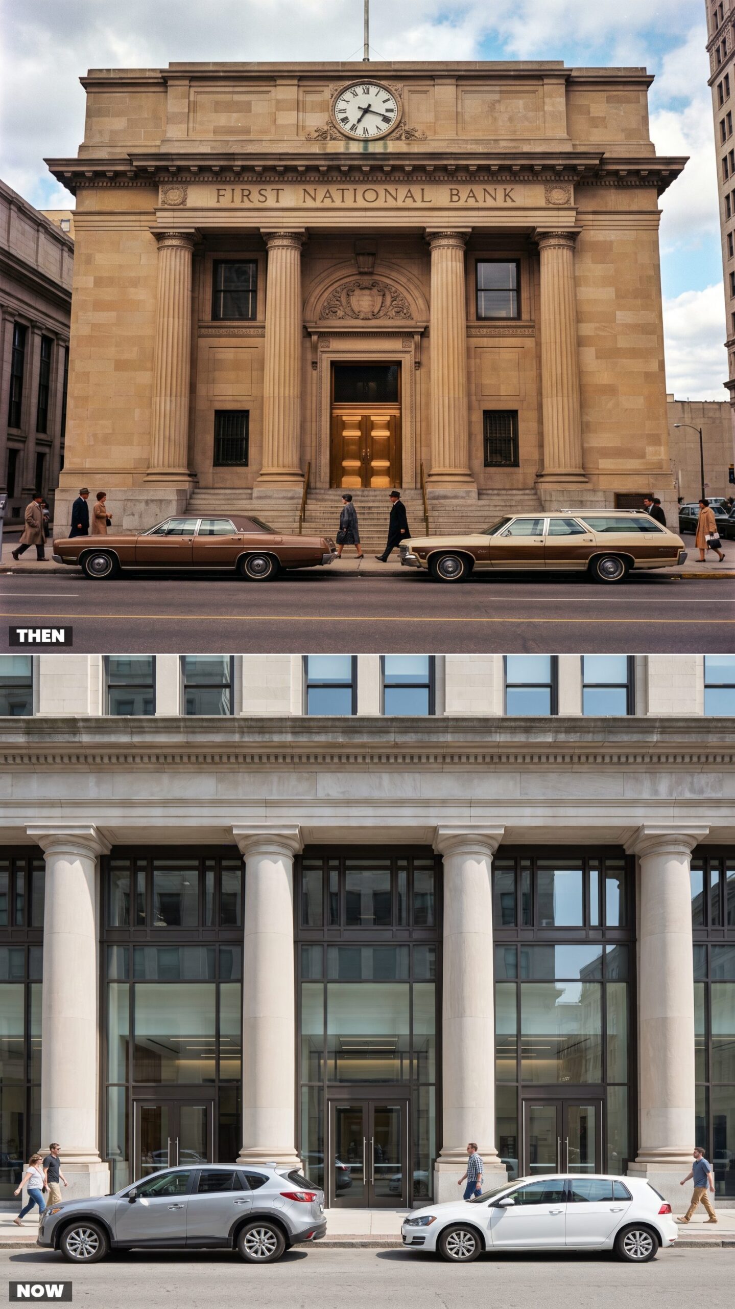 The Downtown Bank Building Exterior
