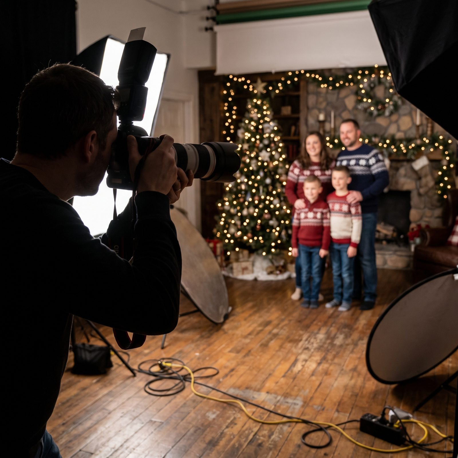 Family Christmas Photo Sessions