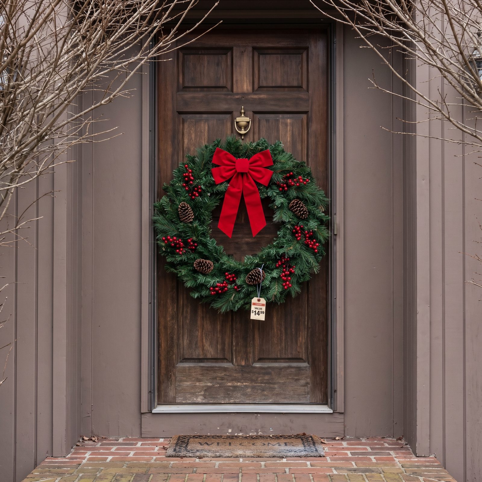 The Front-Door Wreath: Where Handmade Lost to Store-Bought