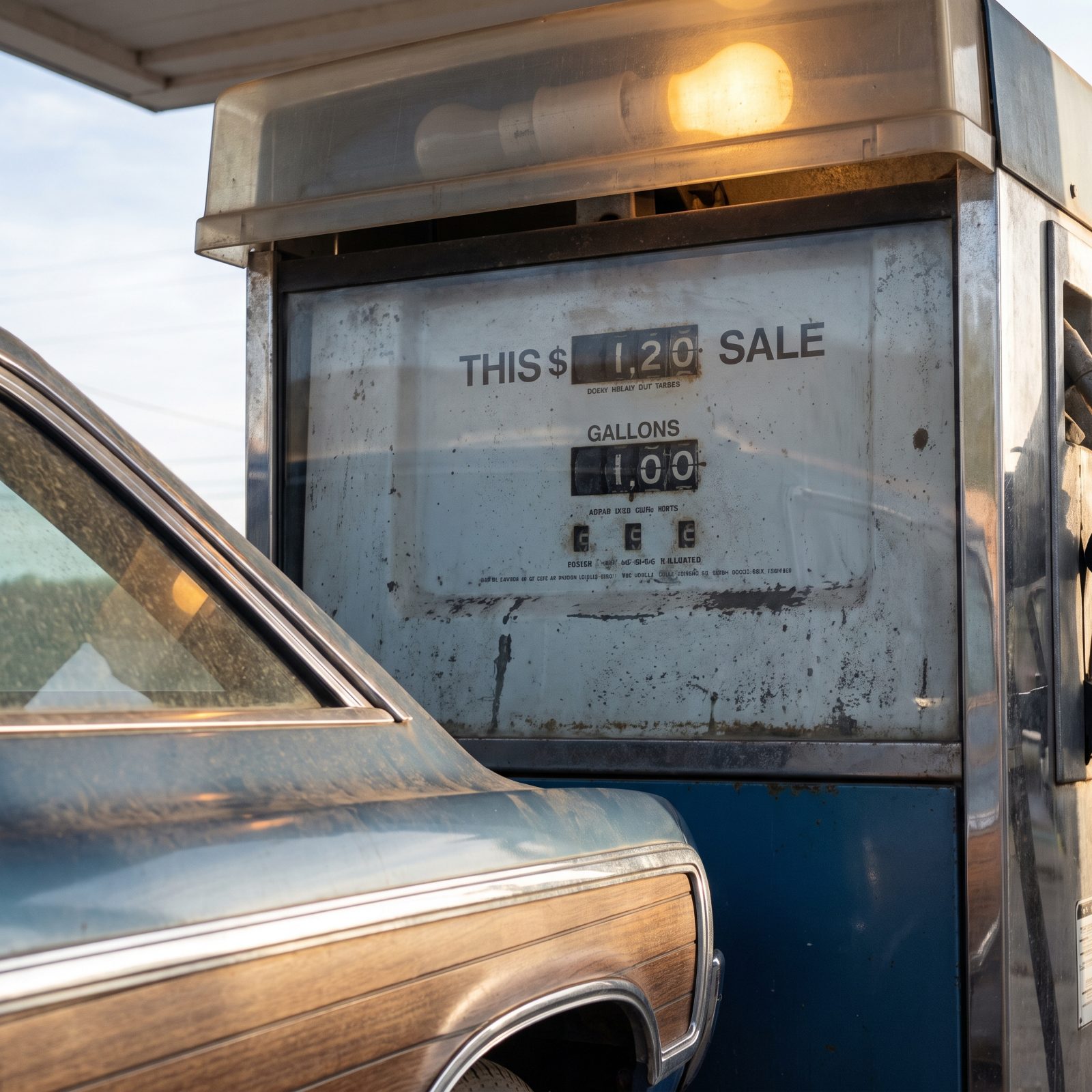 A Gallon of Gasoline for the Drive Home: About $1.20 in 1985