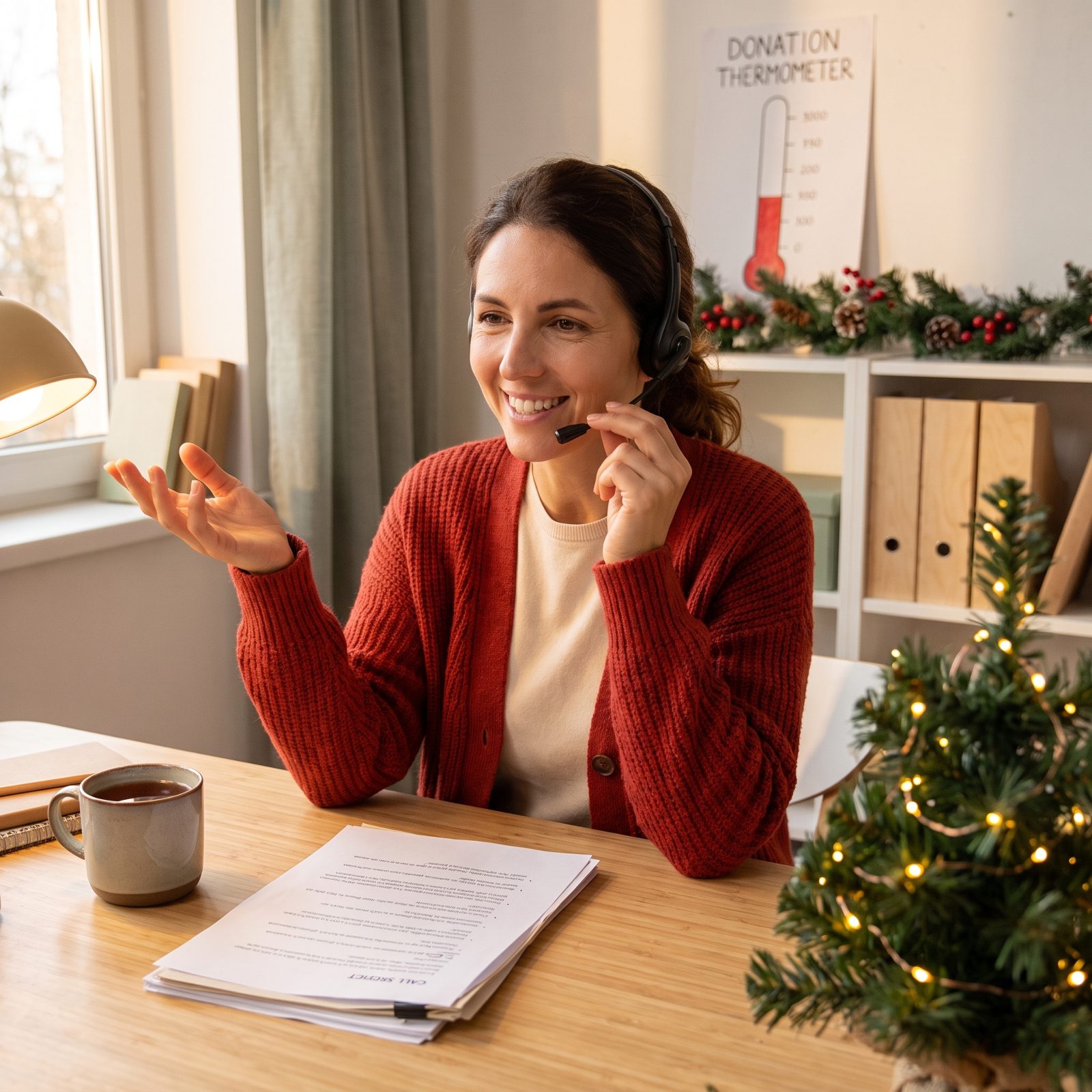 Holiday Fundraising Caller to Nonprofit Development Professional