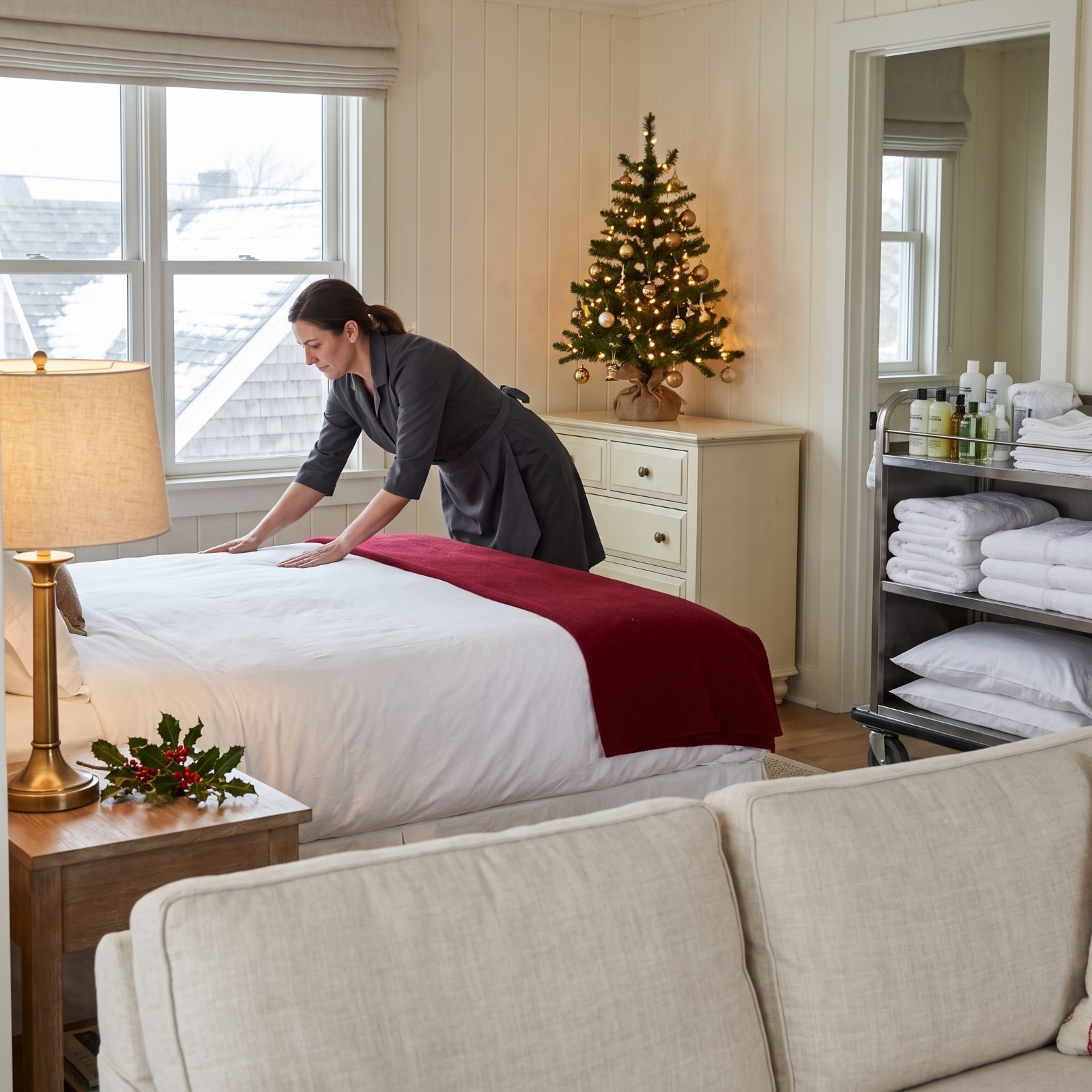 Holiday Housekeeper to Hotel Operations Supervisor