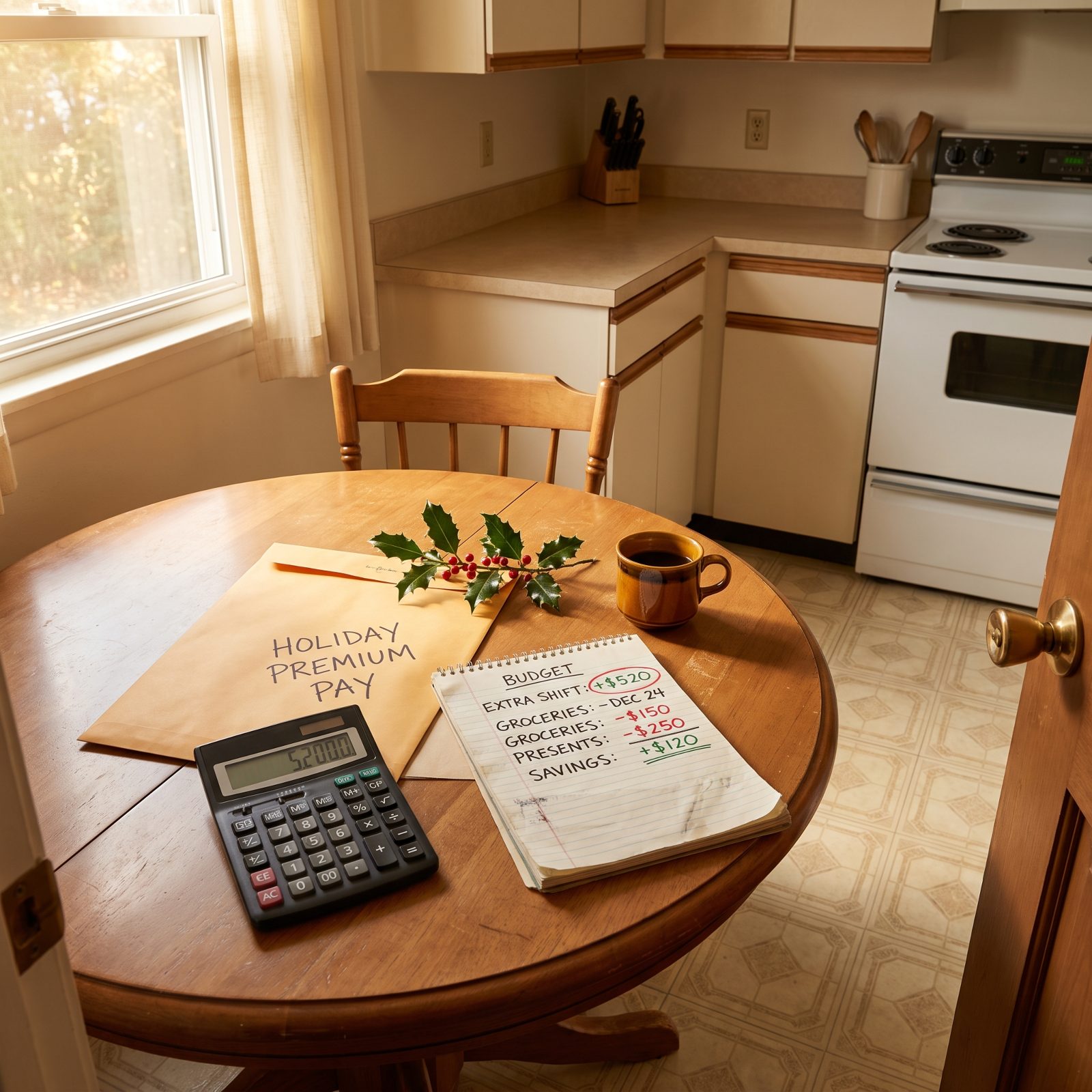 Holiday Premium Pay Makes the Shift Financially Worthwhile