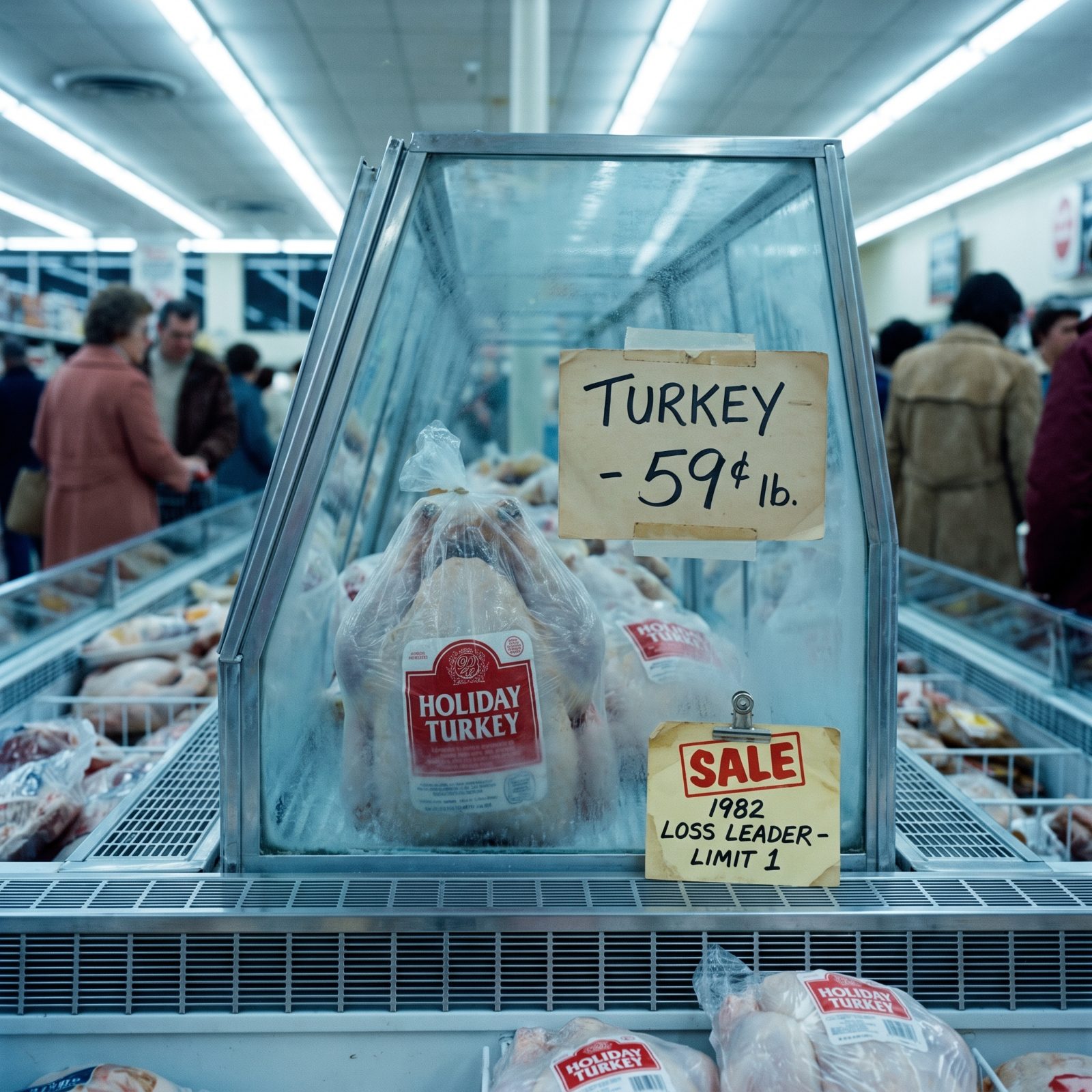 A Holiday Turkey by the Pound: About 59 Cents in the 1980s, Now Over $1.50