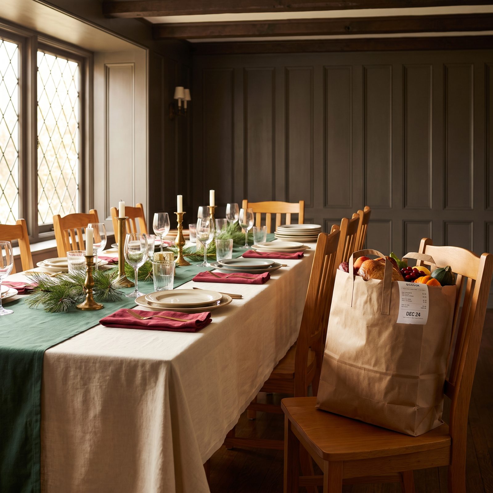 Inviting a Few Extra Guests to Christmas Dinner