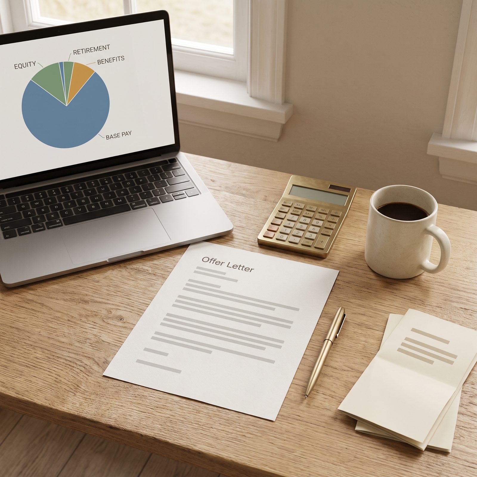Negotiating Base Pay While Ignoring Equity, Retirement, and the Full Package